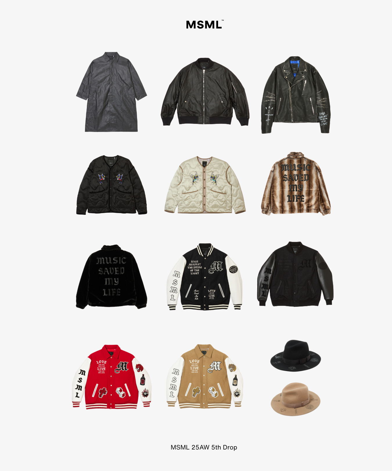 第5弾 MSML 2025 AW NEW COLLECTION