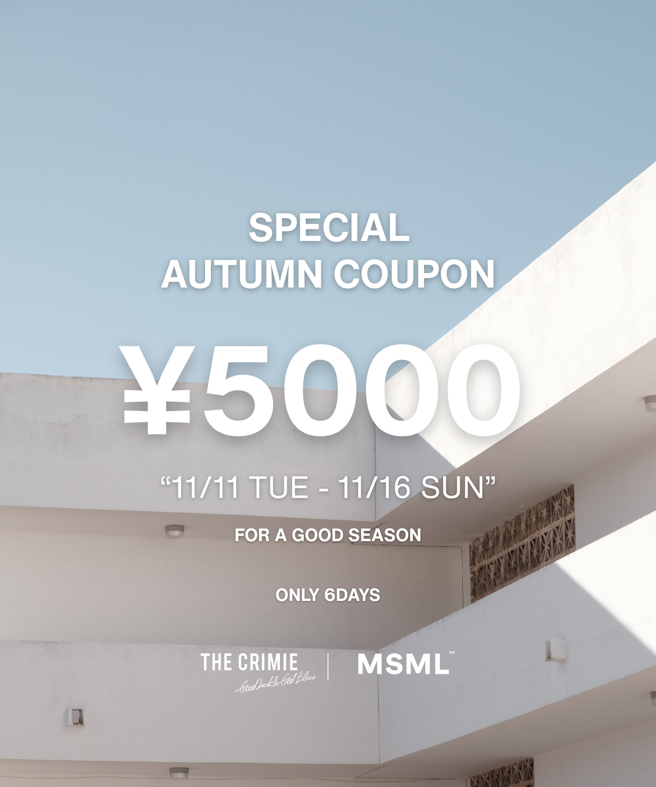 ¥5,000 COUPON PRESENT