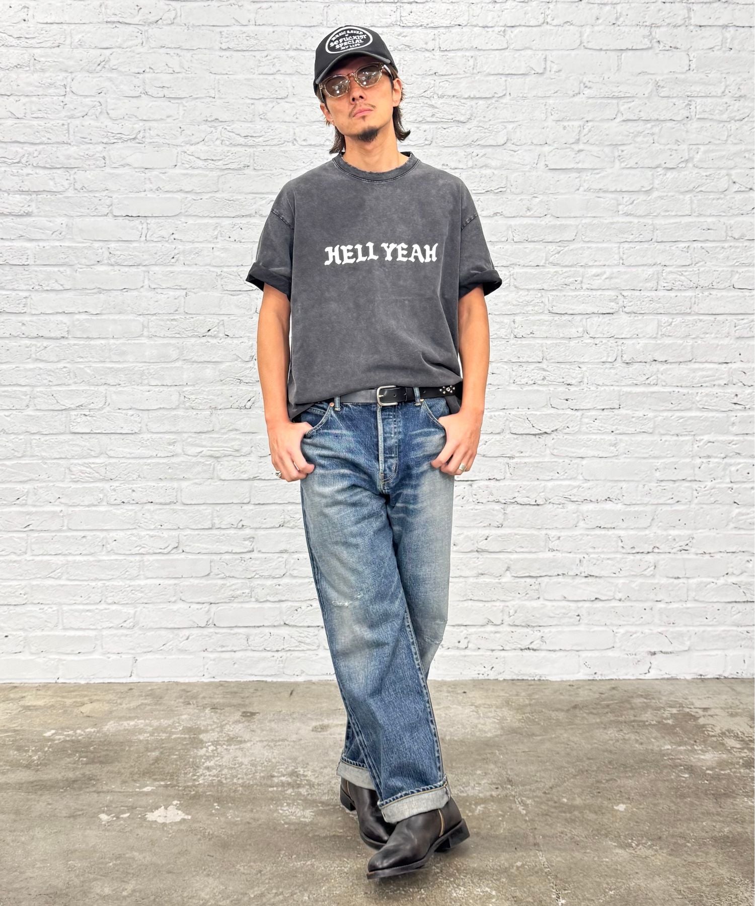 SELVEDGE DENIM PANTS/VINTAGE WASHED