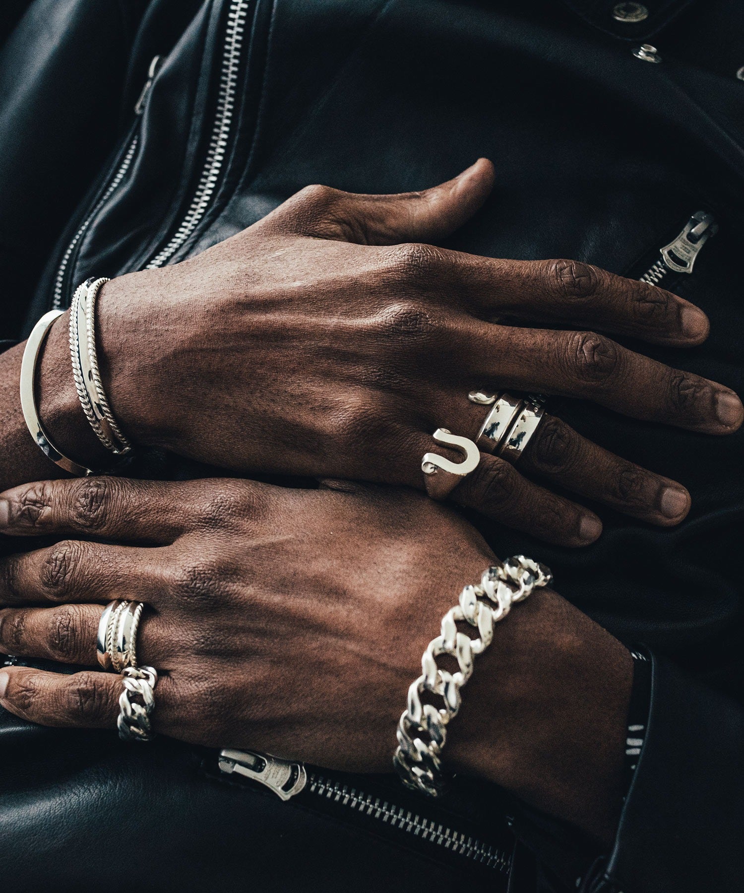 LINK CHAIN SILVER BRACELET