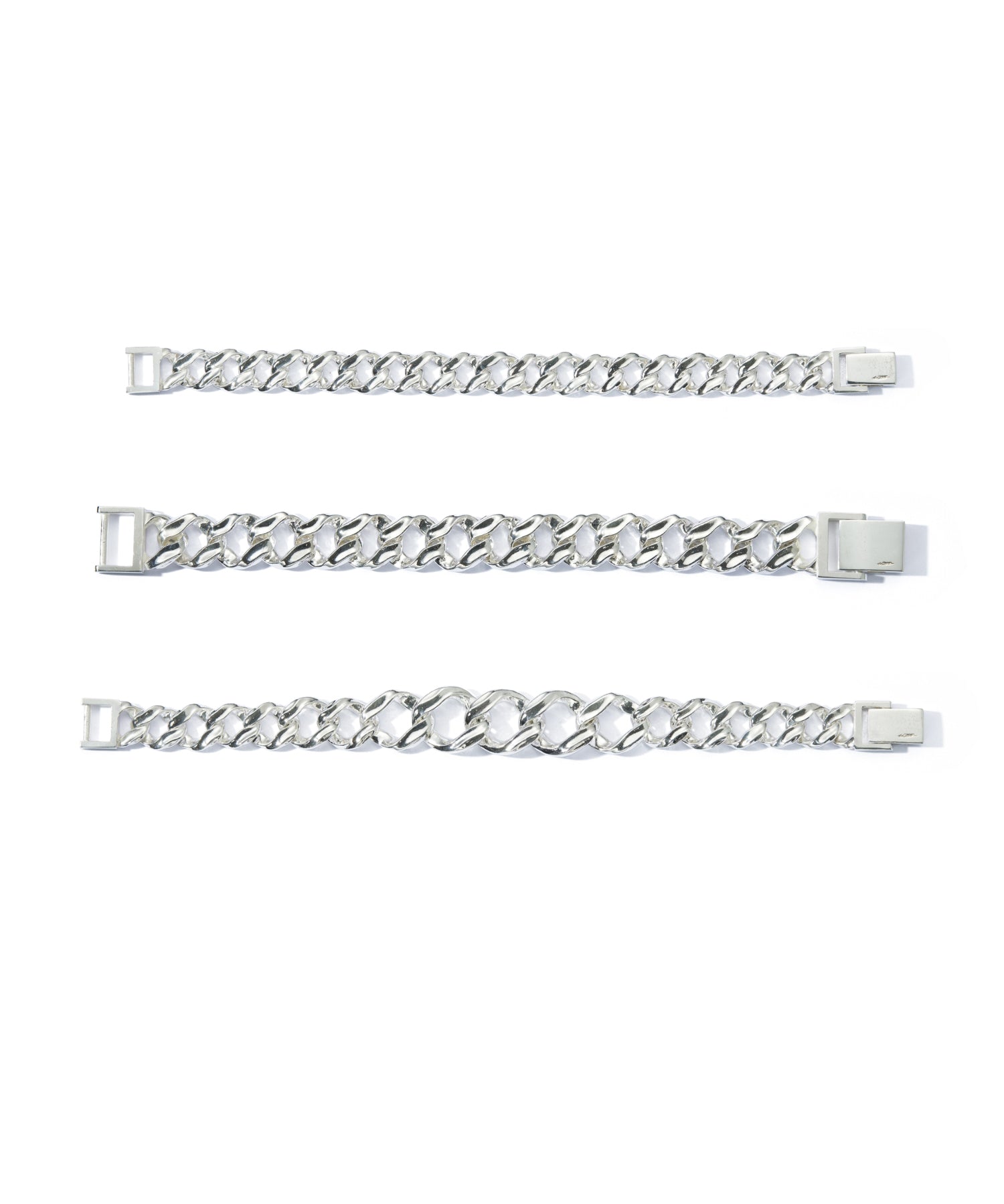 LINK CHAIN SILVER BRACELET