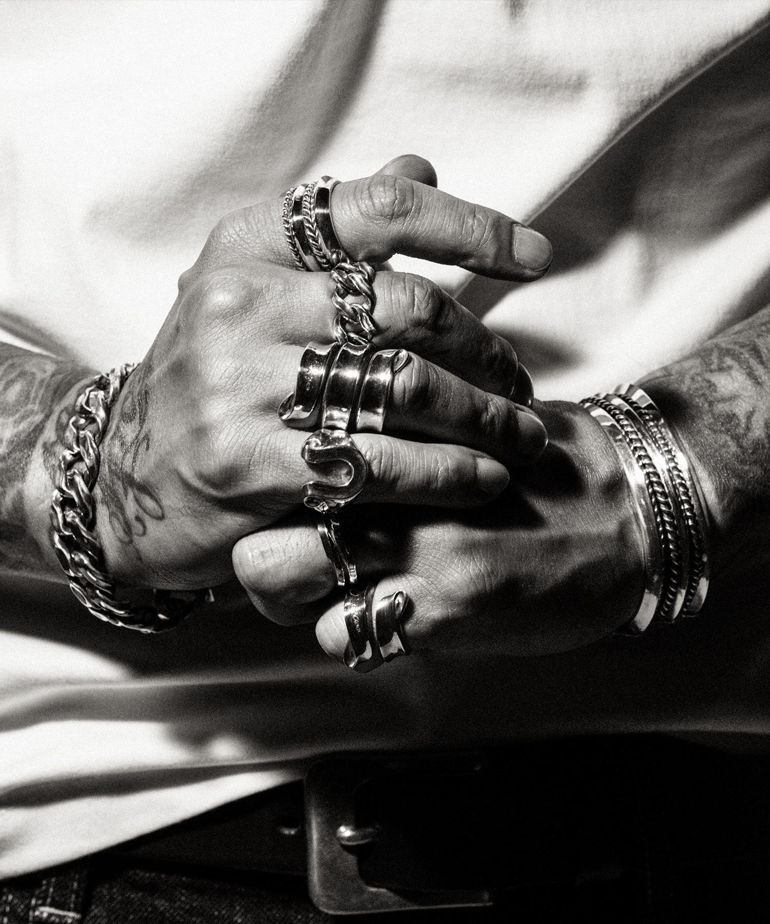 LINK CHAIN SILVER BRACELET