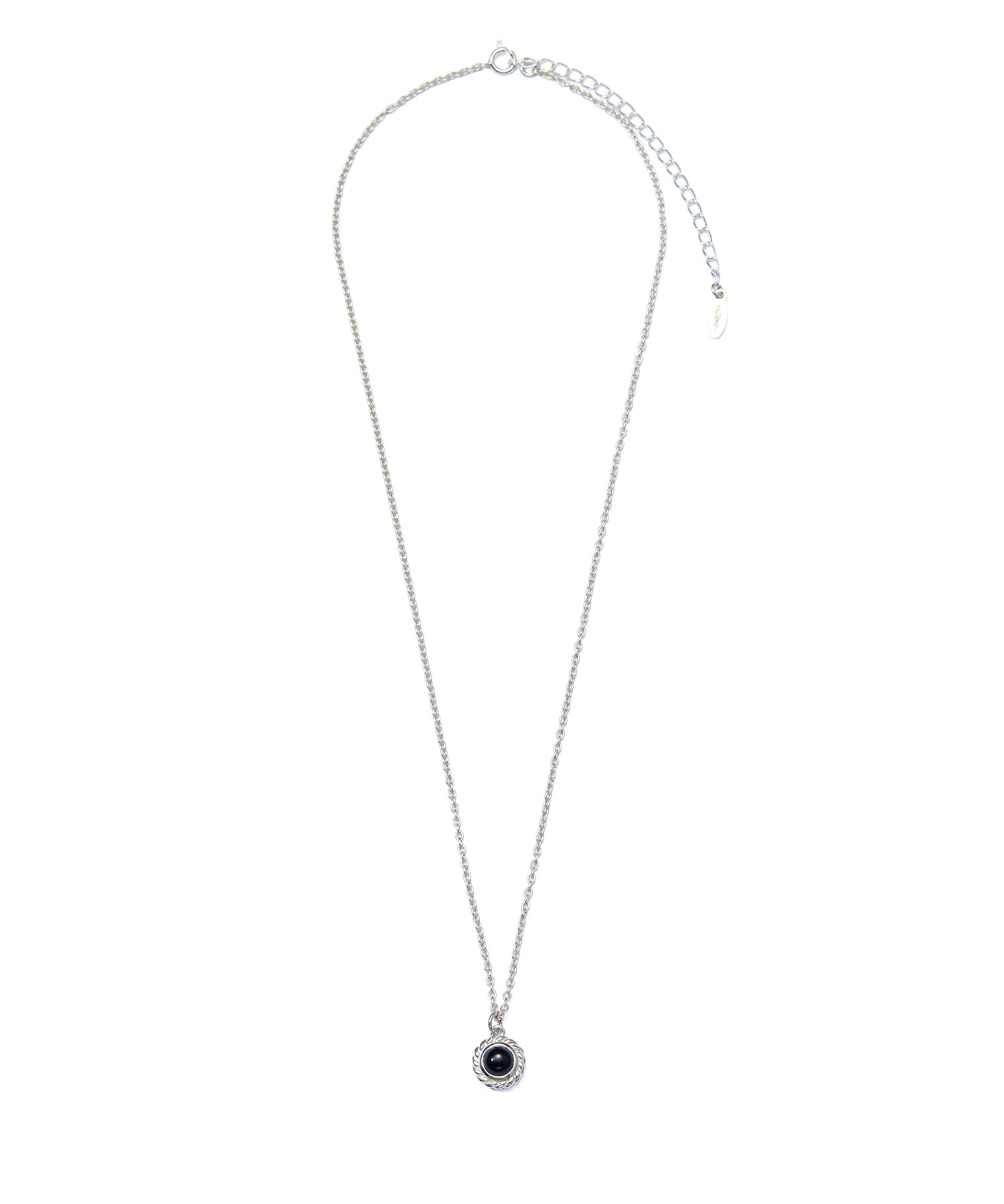 STONE SILVER NECKLACE