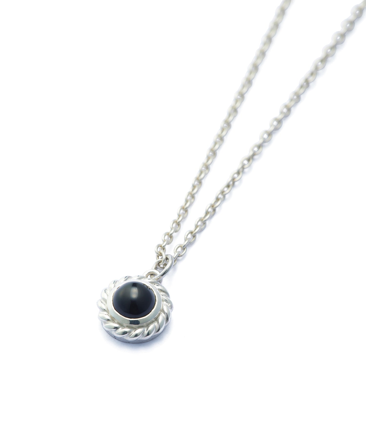 STONE SILVER NECKLACE