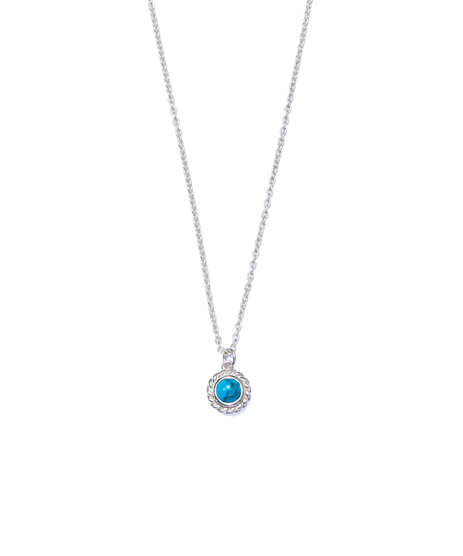 STONE SILVER NECKLACE