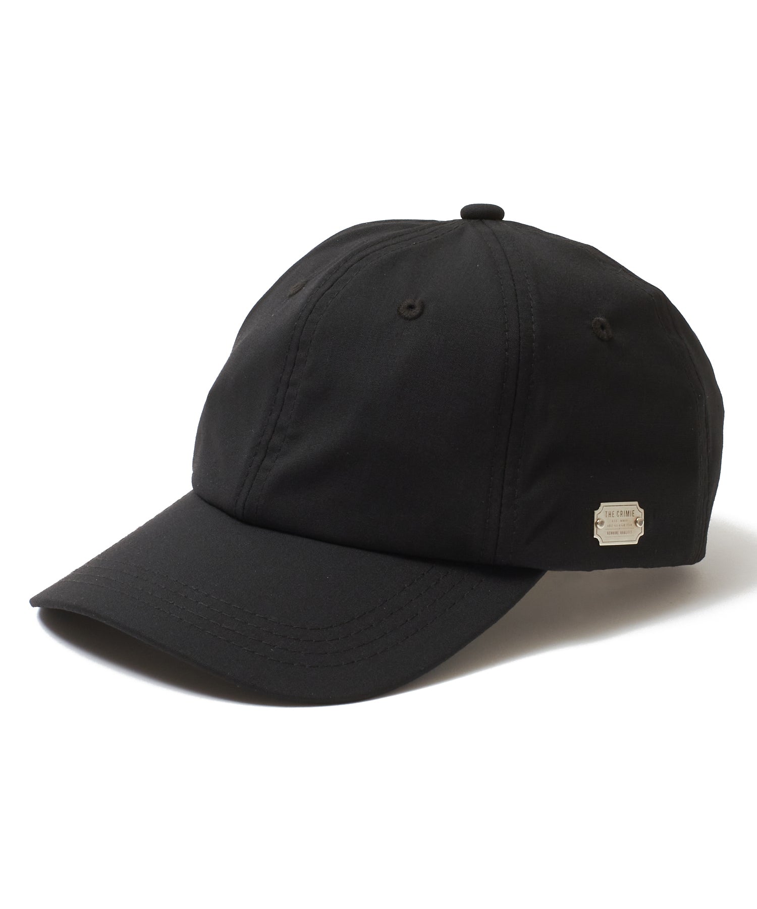 LOGO PLAQUE WOOL BLEND CAP