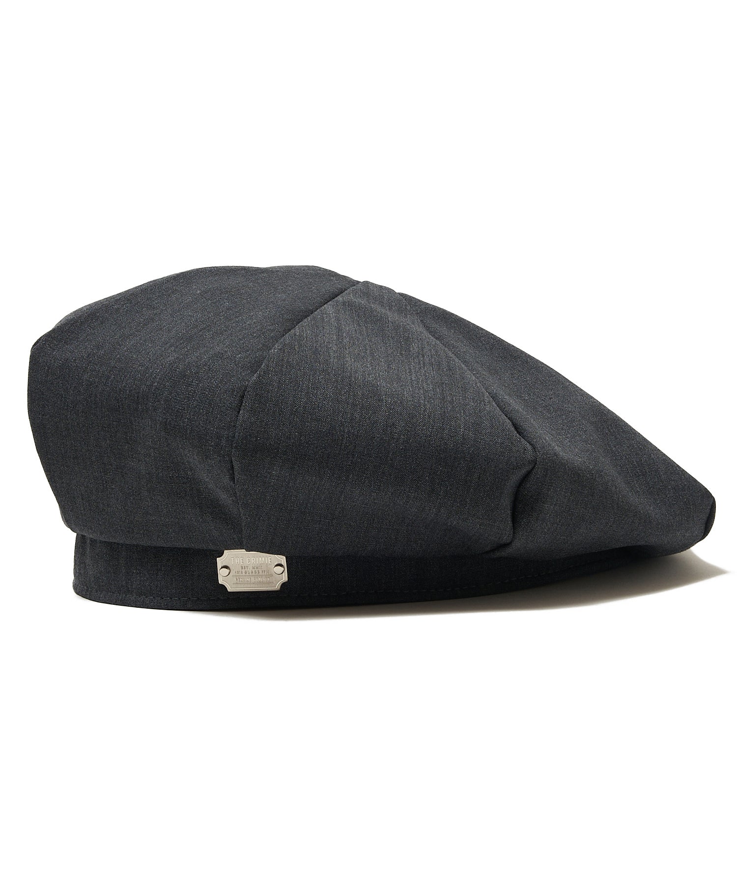 LOGO PLAQUE WOOL BLEND BERET