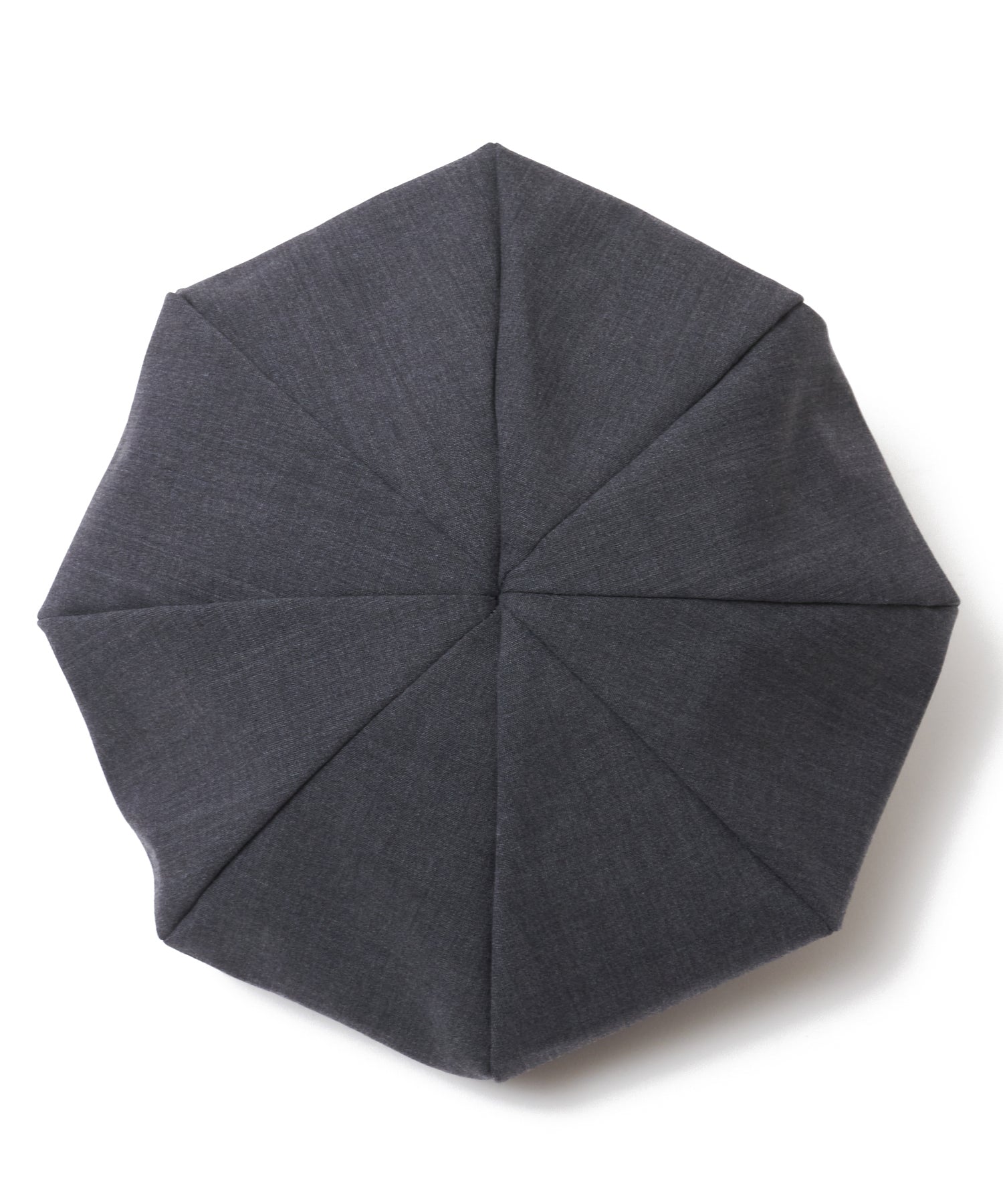LOGO PLAQUE WOOL BLEND BERET