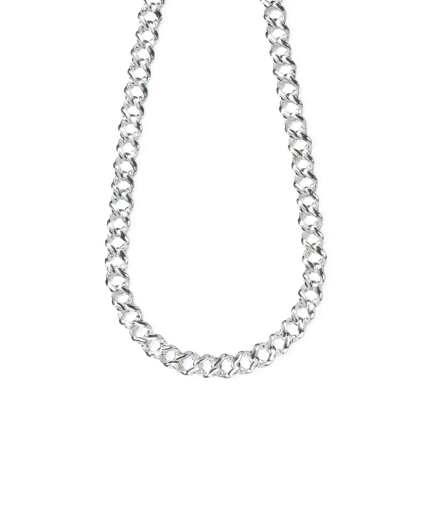 LINK CHAIN SKIN SILVER NECKLACE