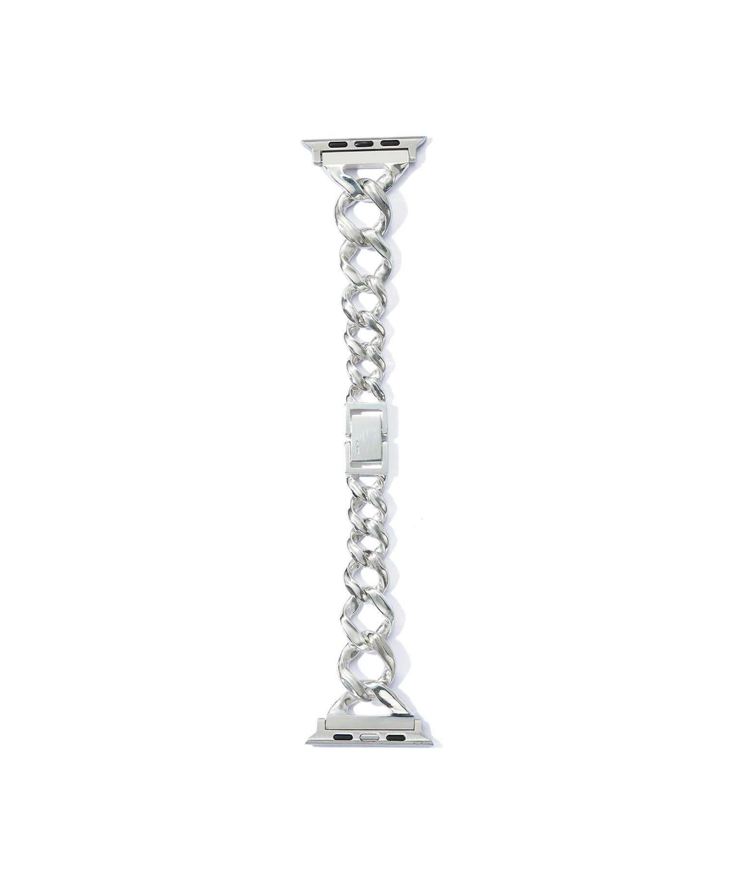 APPLE WATCH LINK CHAIN GRADATION SILVER BAND / 45、44、42mm対応