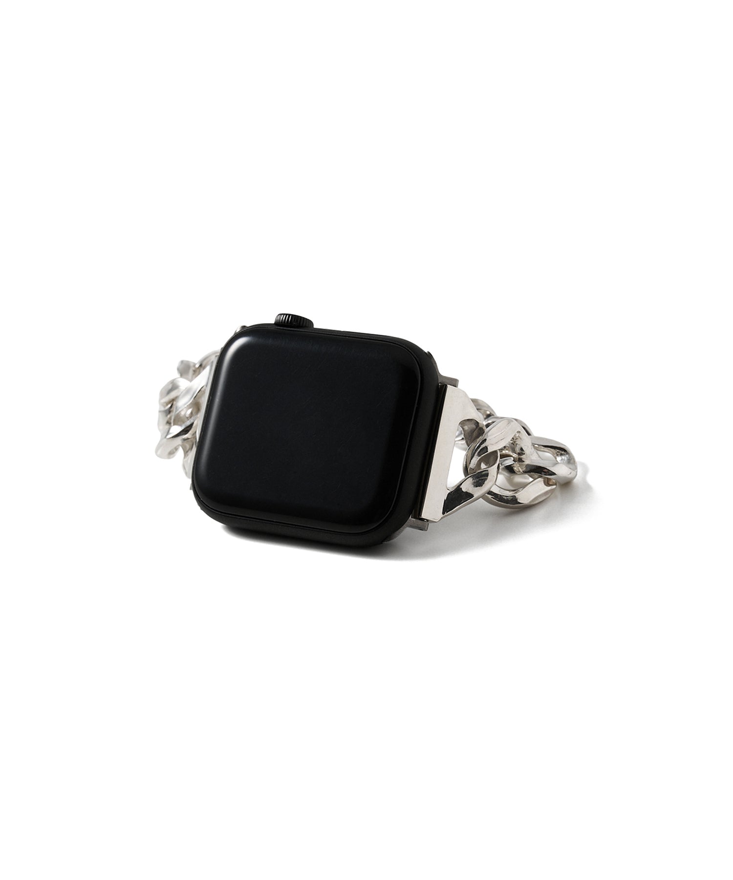 APPLE WATCH LINK CHAIN GRADATION SILVER BAND / 45、44、42mm対応