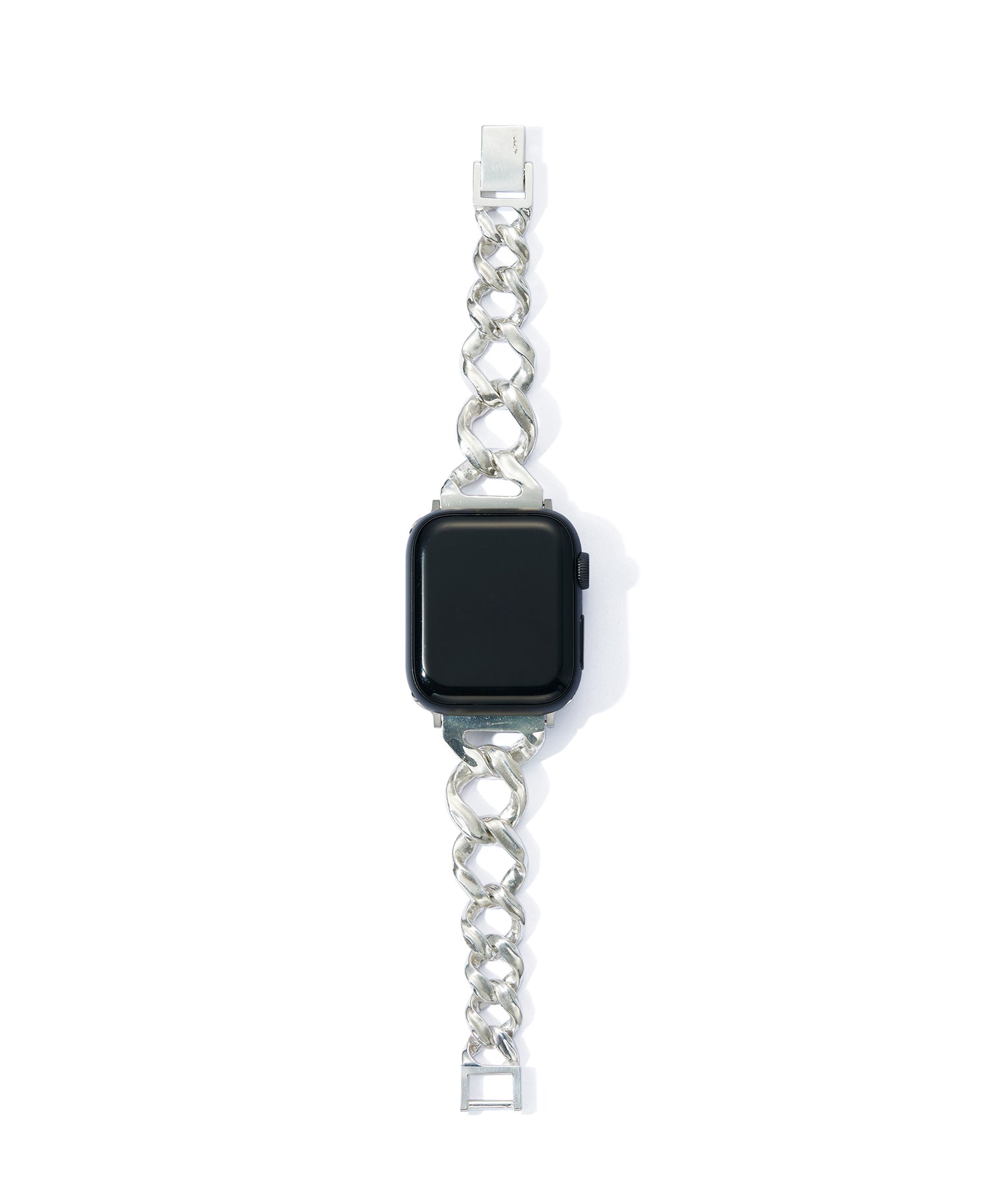 APPLE WATCH LINK CHAIN GRADATION SILVER BAND / 41、40、38mm対応