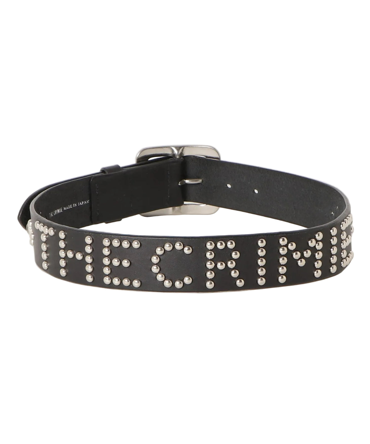 CR LOGO LETTRER STUDDED BELT