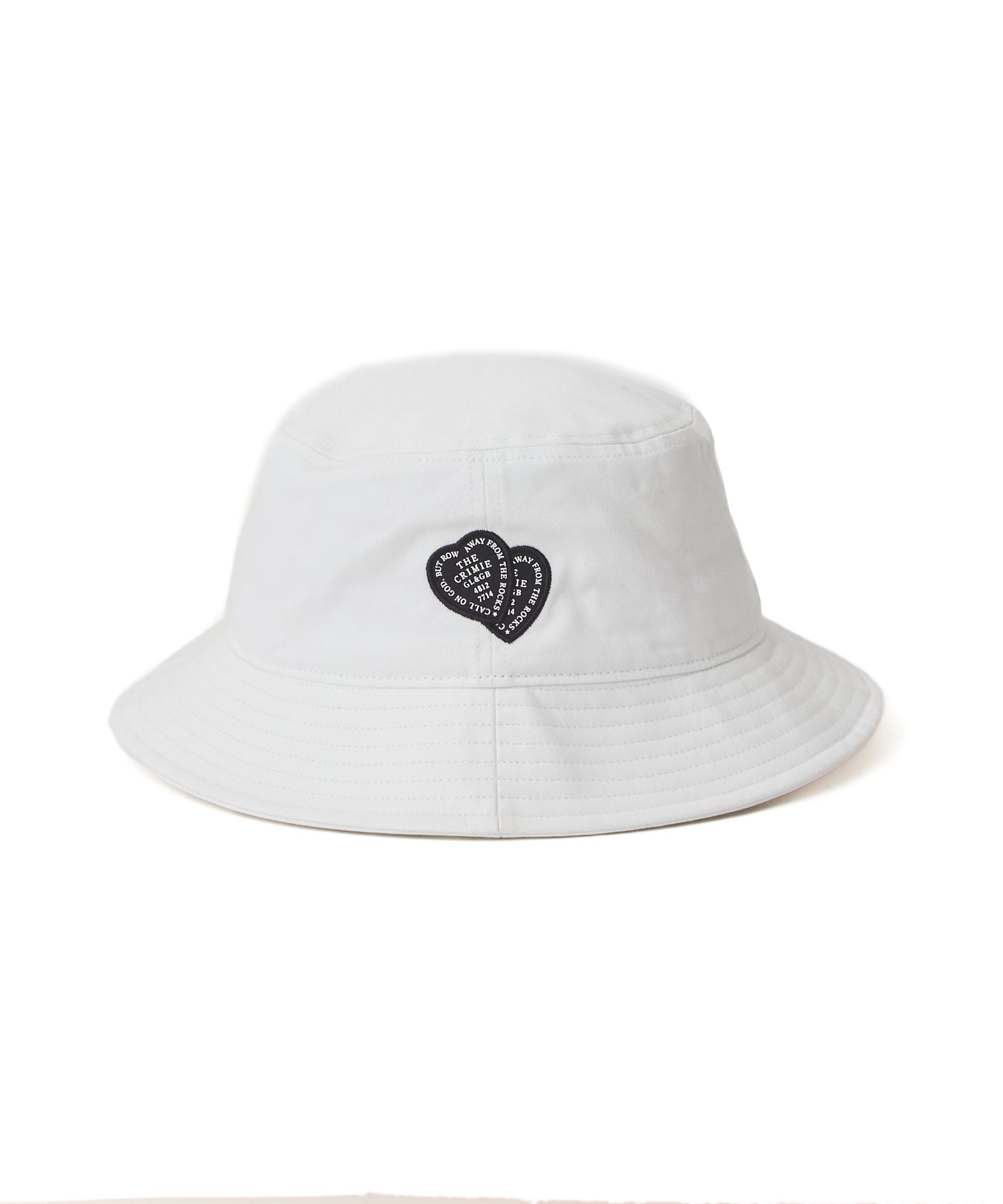 BLACK HEART WAPPEN BUCKET HAT