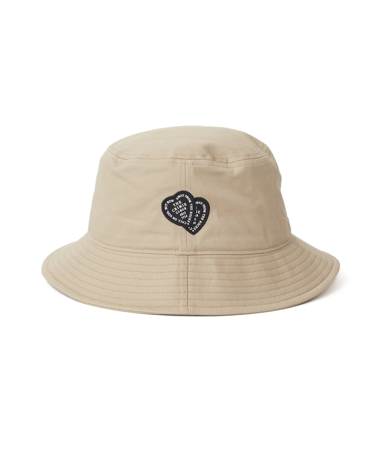 BLACK HEART WAPPEN BUCKET HAT