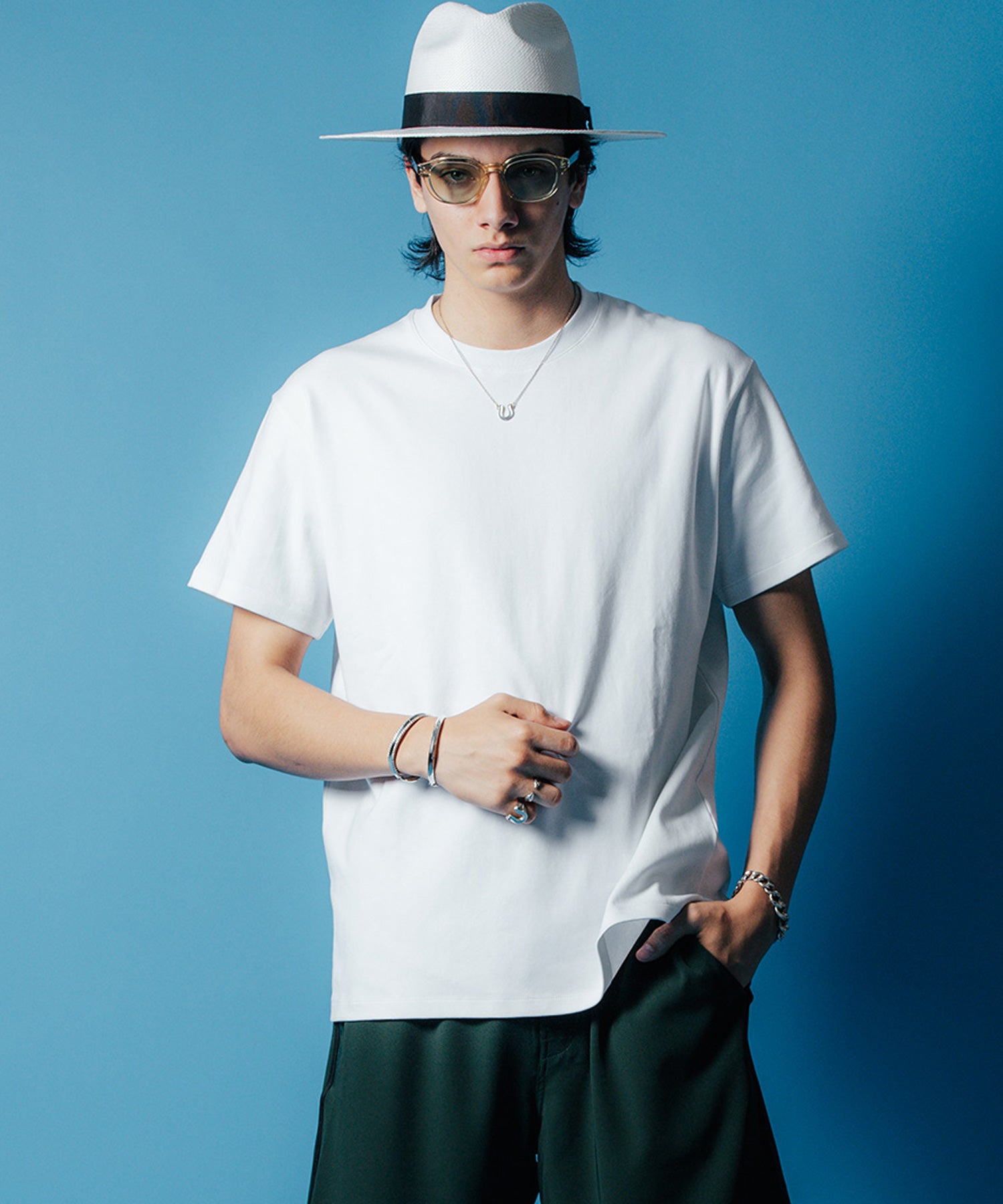 CREW NECK SHORT SLEEVE T SHIRT