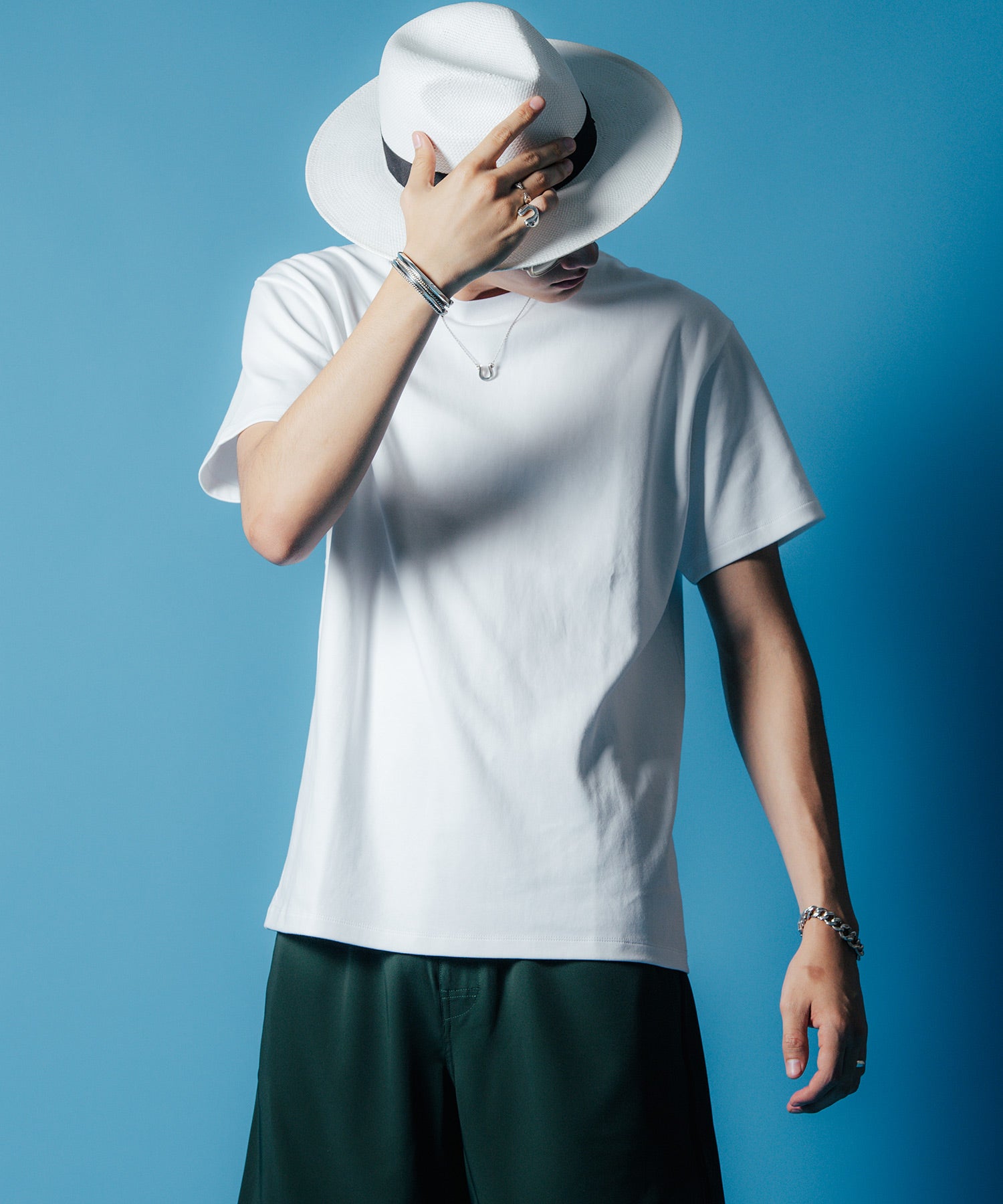 CREW NECK SHORT SLEEVE T SHIRT