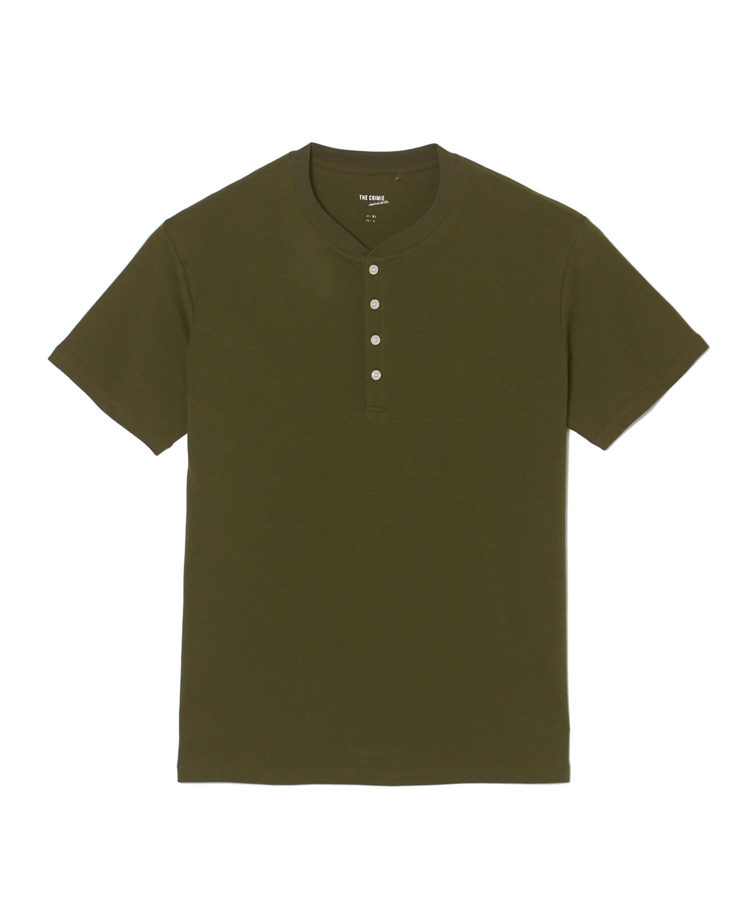 HENRY NECK SHORT SLEEVE T SHIRT