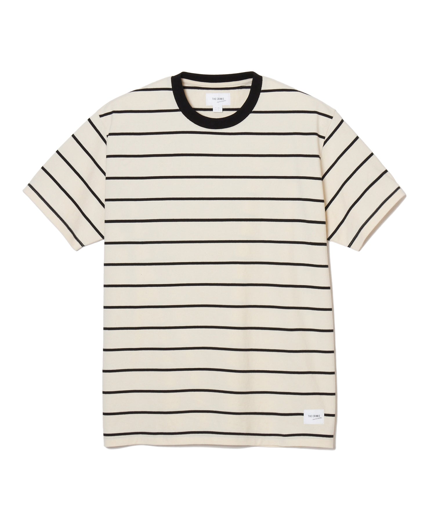 SUMMER BORDER SHORT SLEEVE T SHIRT