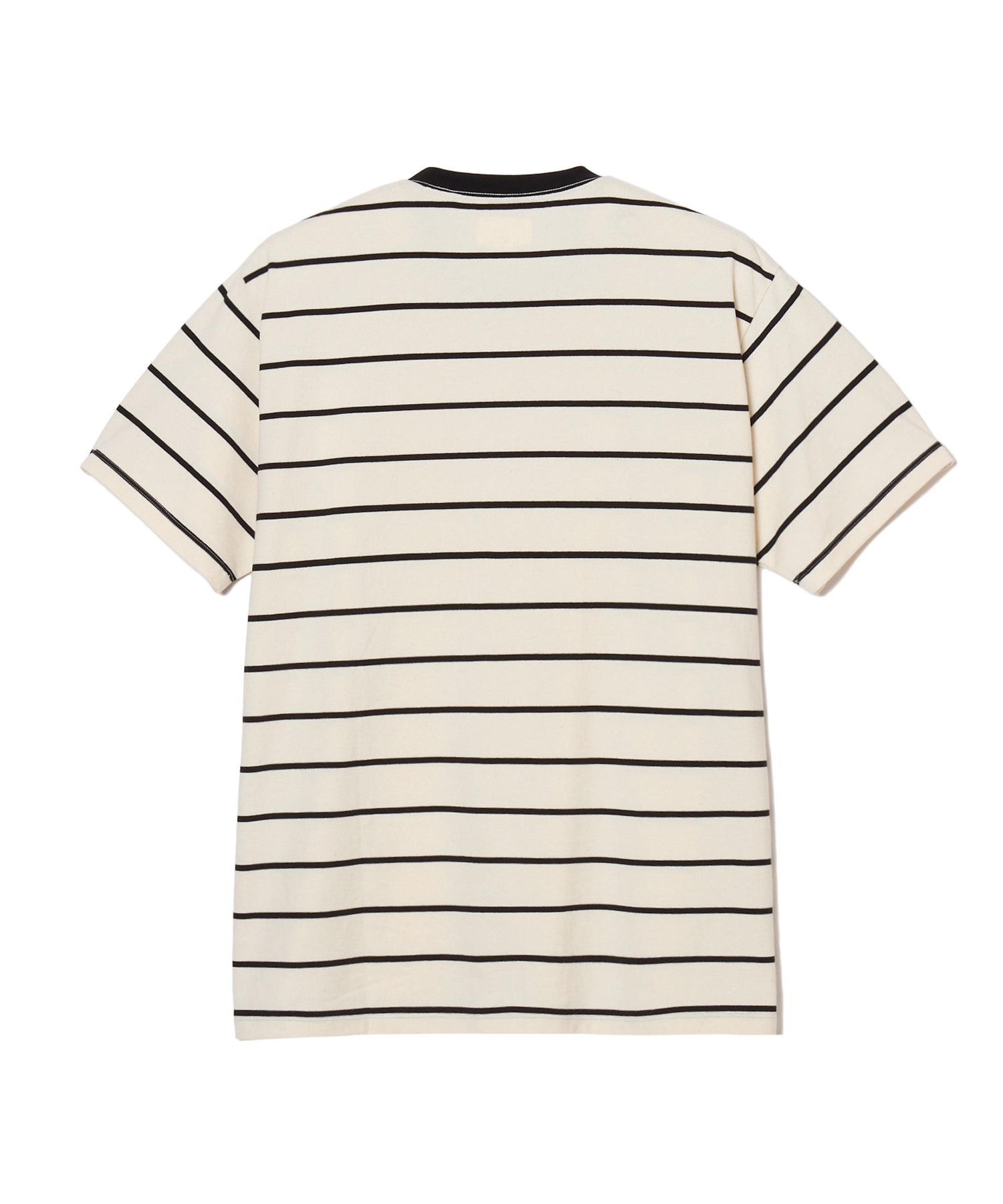SUMMER BORDER SHORT SLEEVE T SHIRT