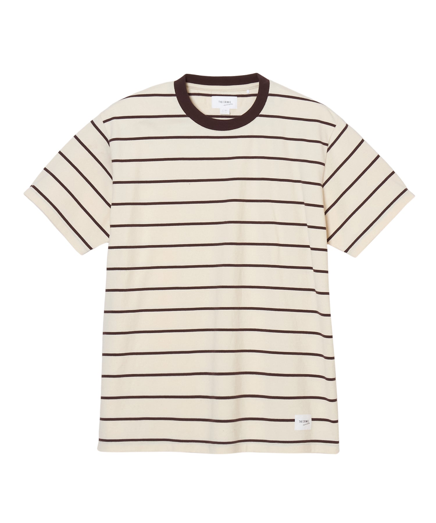 SUMMER BORDER SHORT SLEEVE T SHIRT