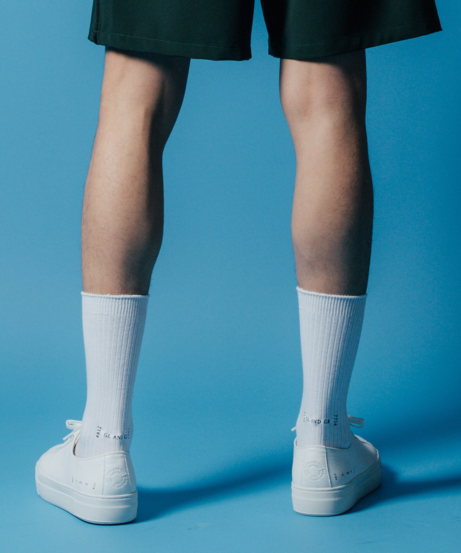 EMBROIDERY RIB SOX
