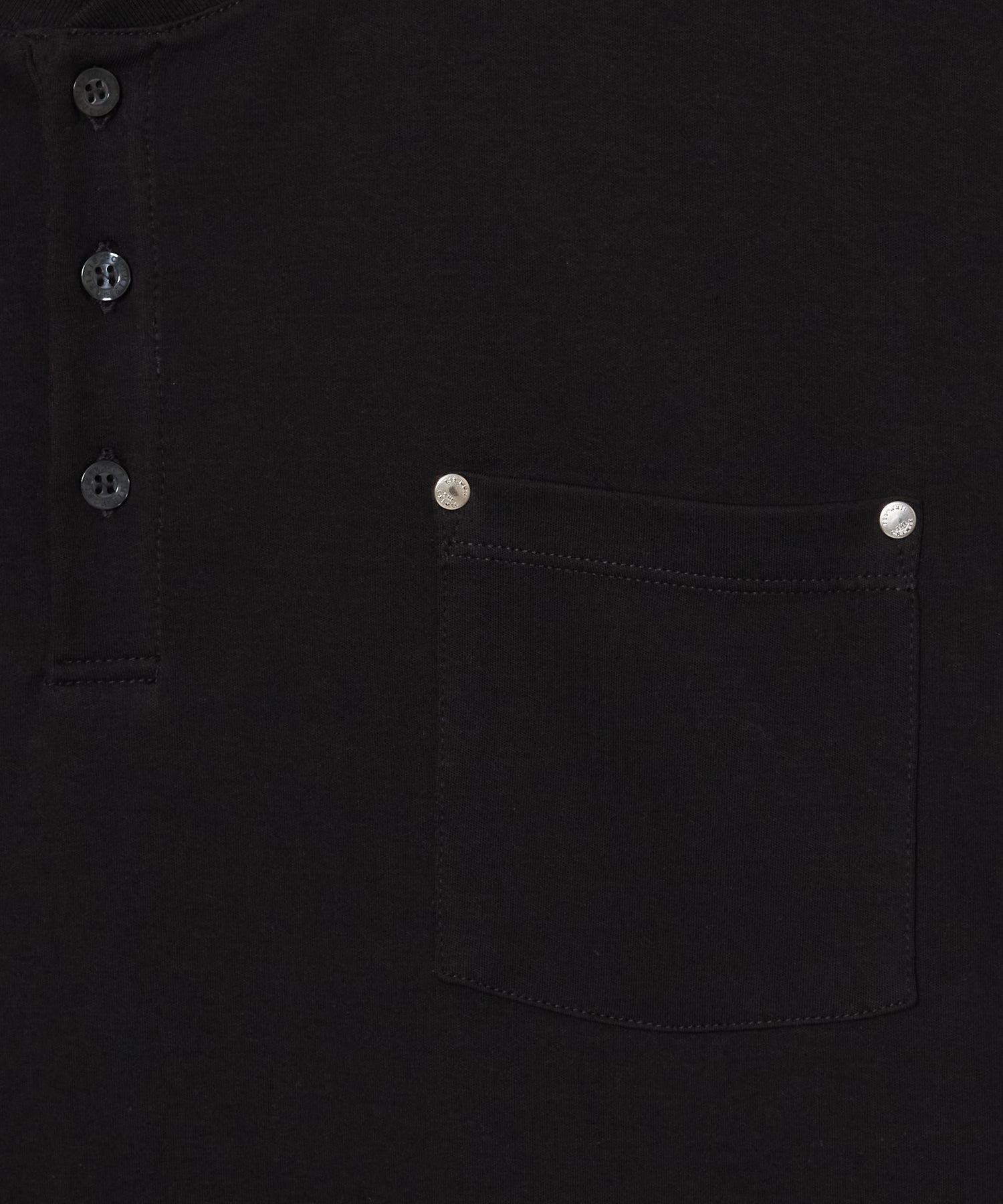HENLY NECK POCKET LONG SLEEVE T SHIRTS