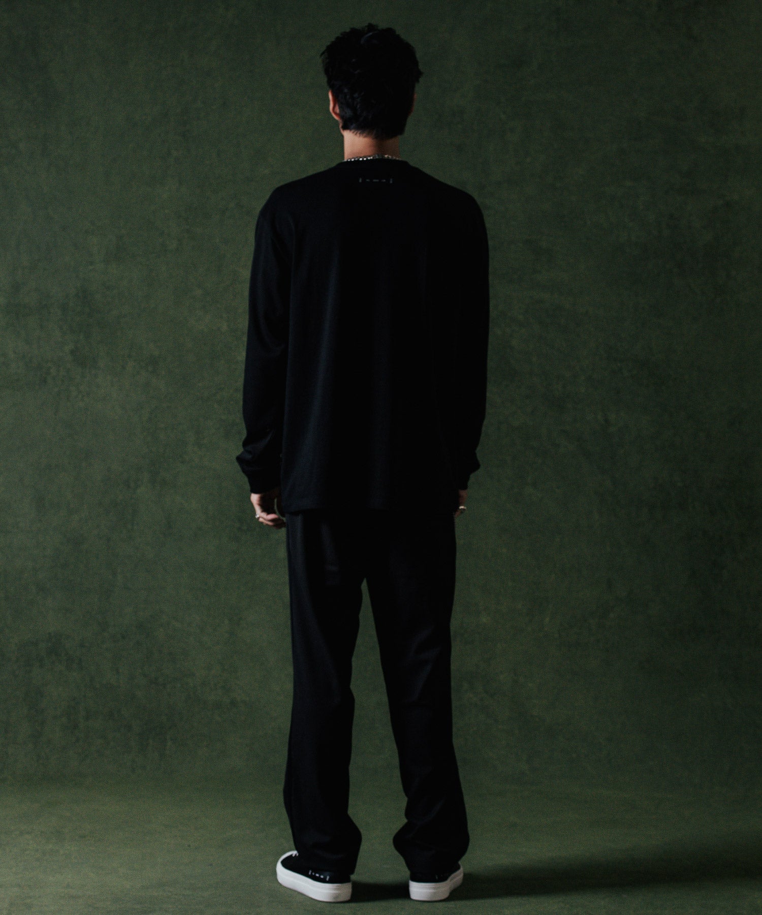 CIRCLE LOGO LONG SLEEVE T SHIRT