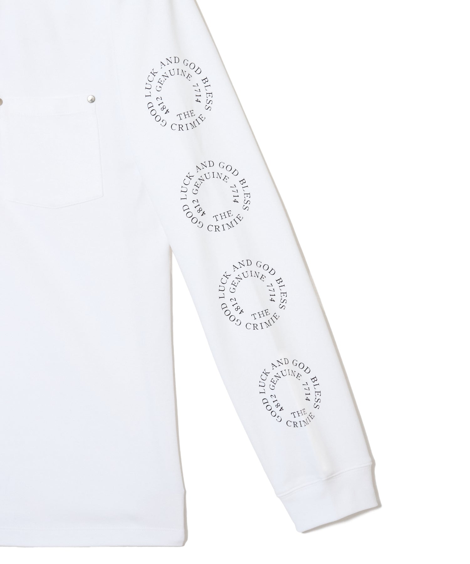CIRCLE LOGO LONG SLEEVE T SHIRT