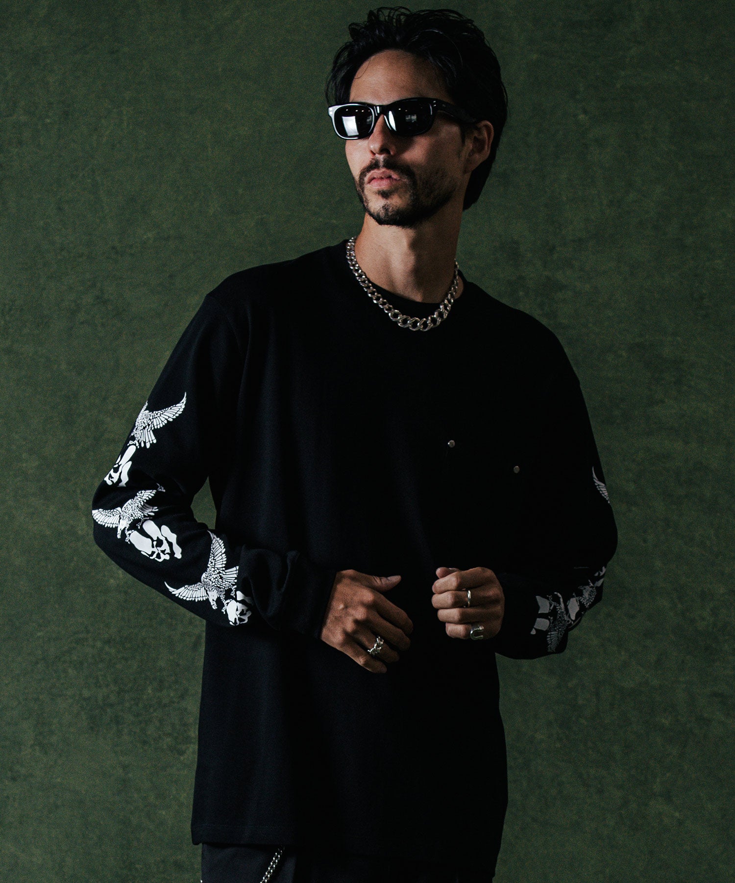 EAGLE LONG SLEEVE T SHIRT