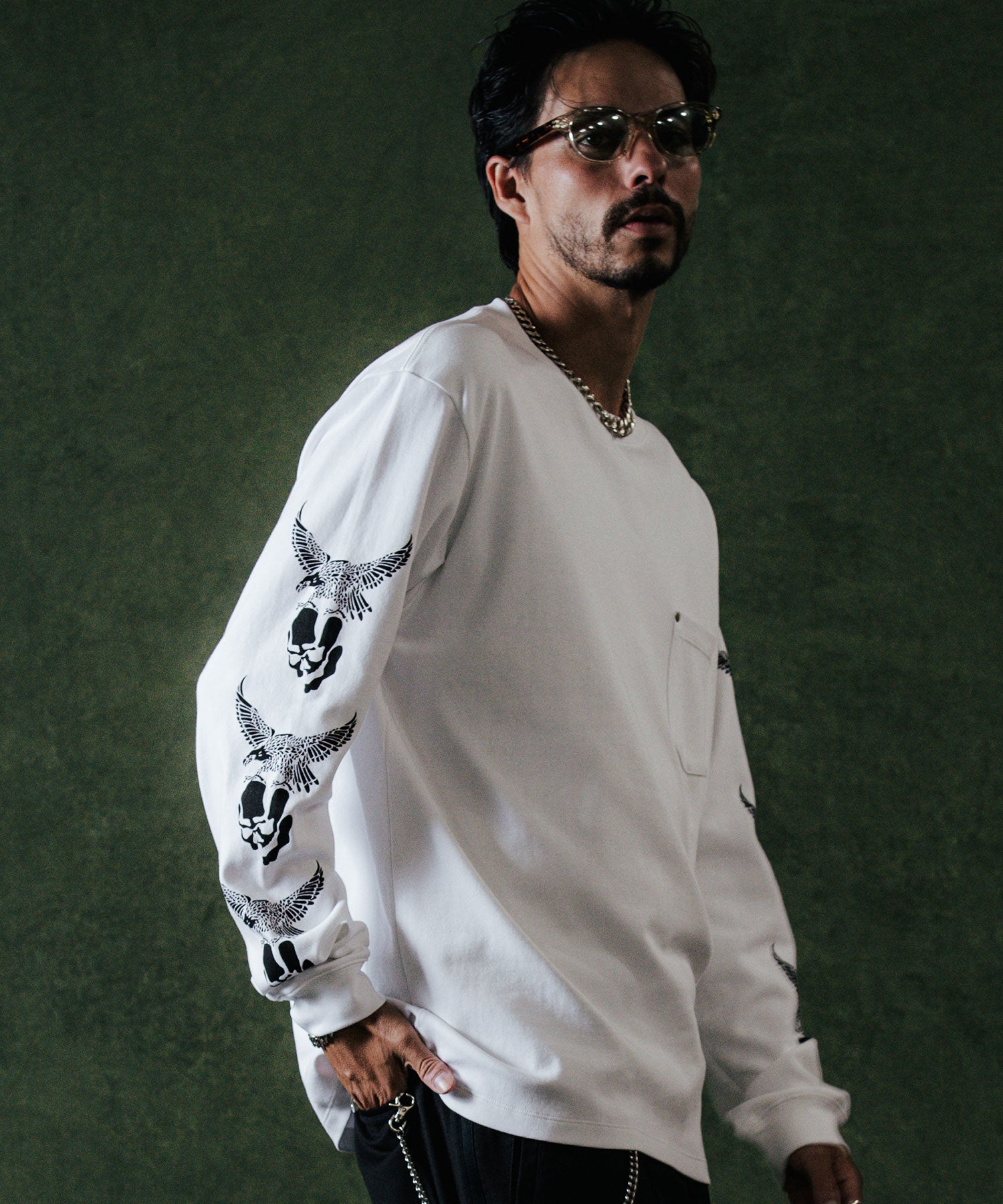 EAGLE LONG SLEEVE T SHIRT