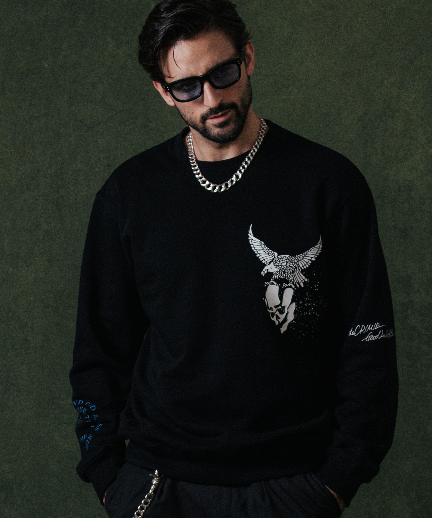 EAGLE CREW NECK SWEAT