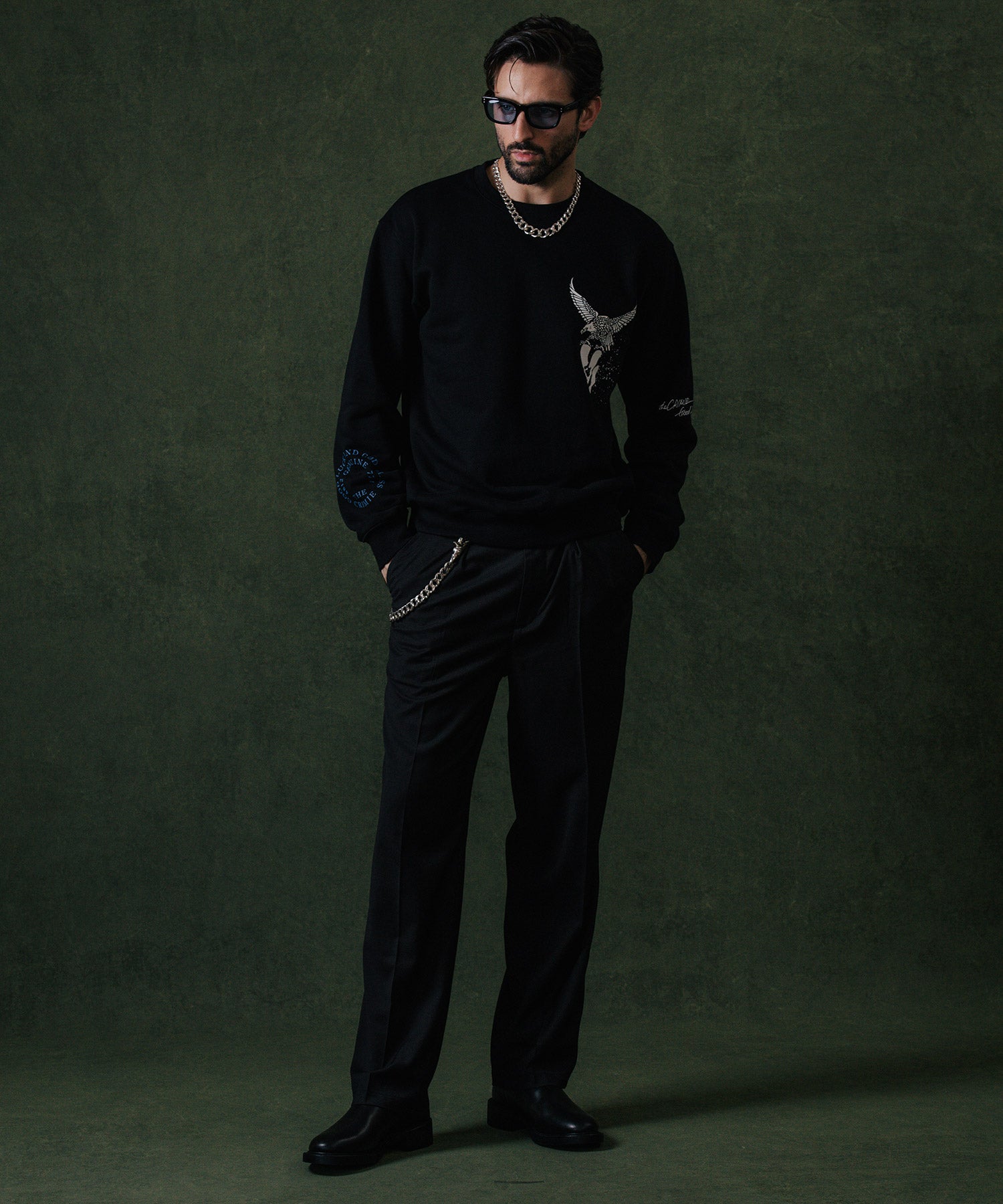 EAGLE CREW NECK SWEAT