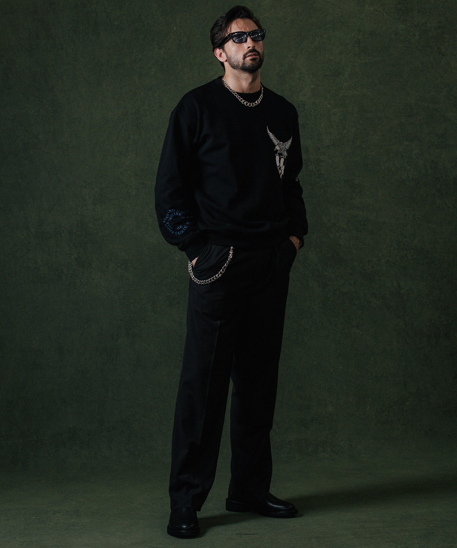 EAGLE CREW NECK SWEAT