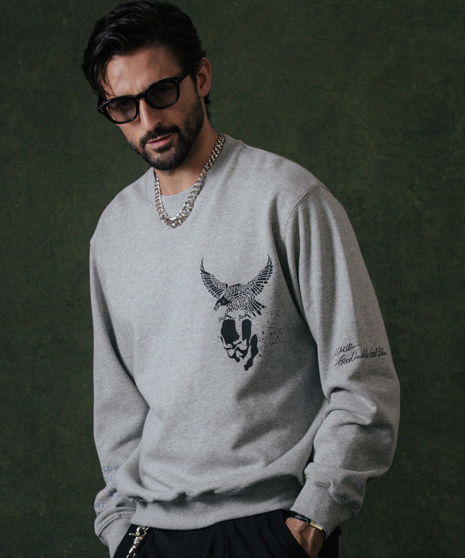 EAGLE CREW NECK SWEAT
