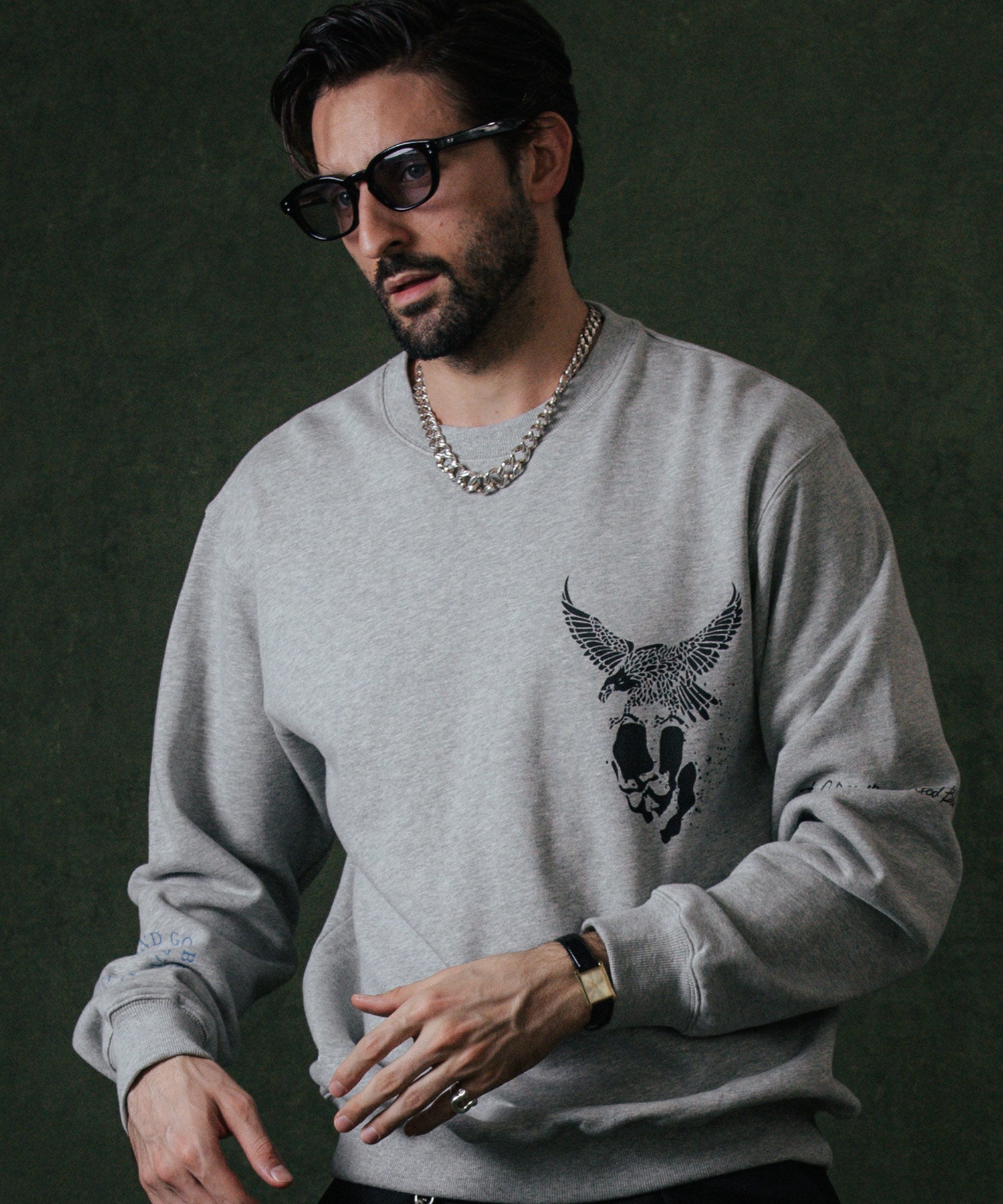 EAGLE CREW NECK SWEAT