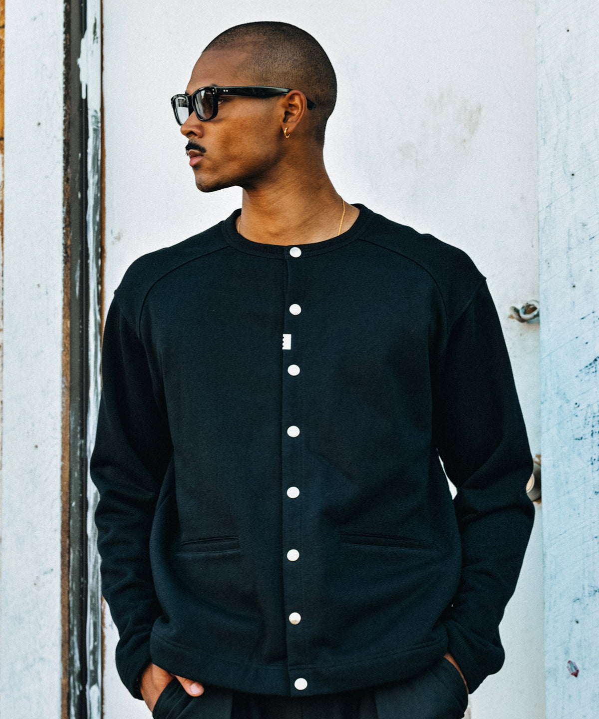 RIDERS CARDIGAN SWEAT