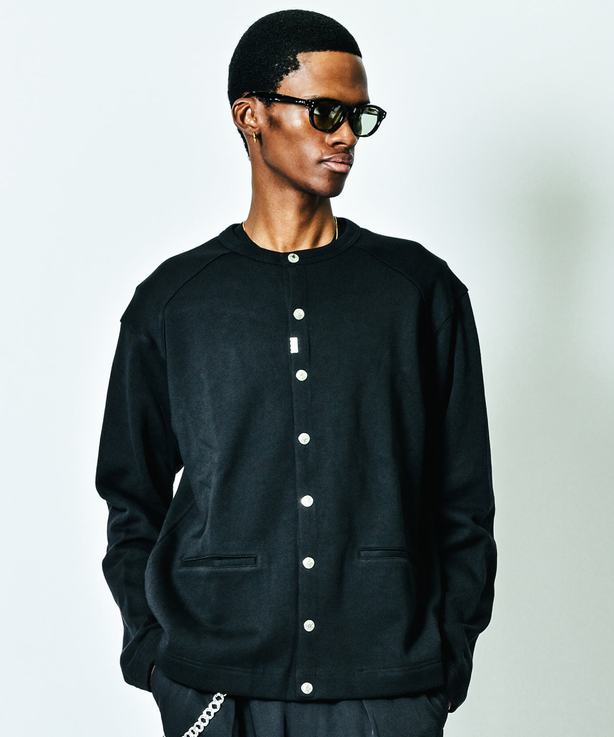 RIDERS CARDIGAN SWEAT