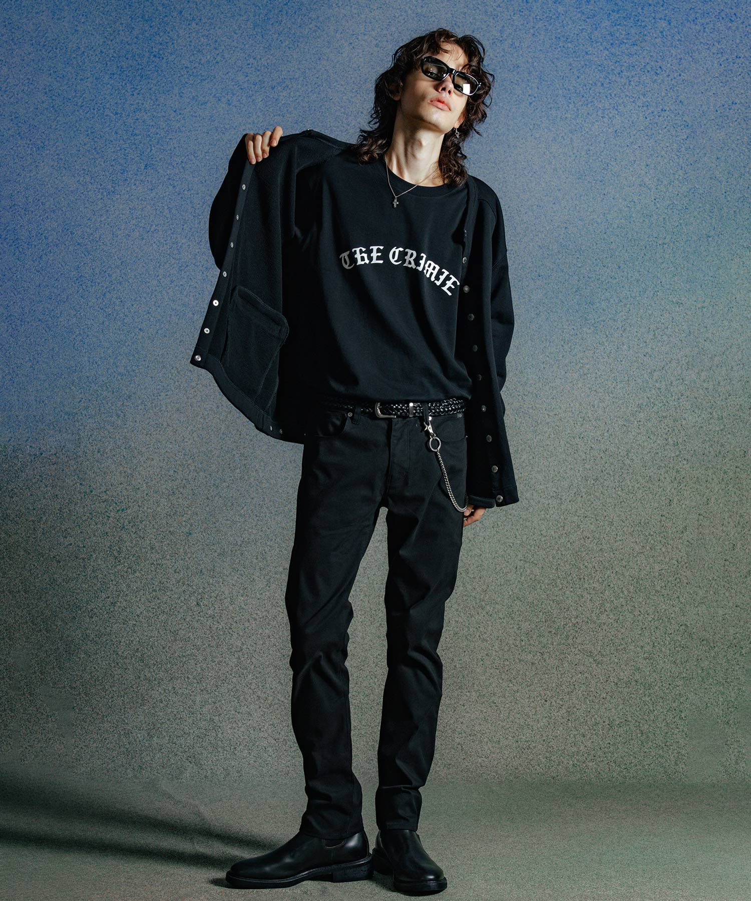 RIDERS CARDIGAN SWEAT