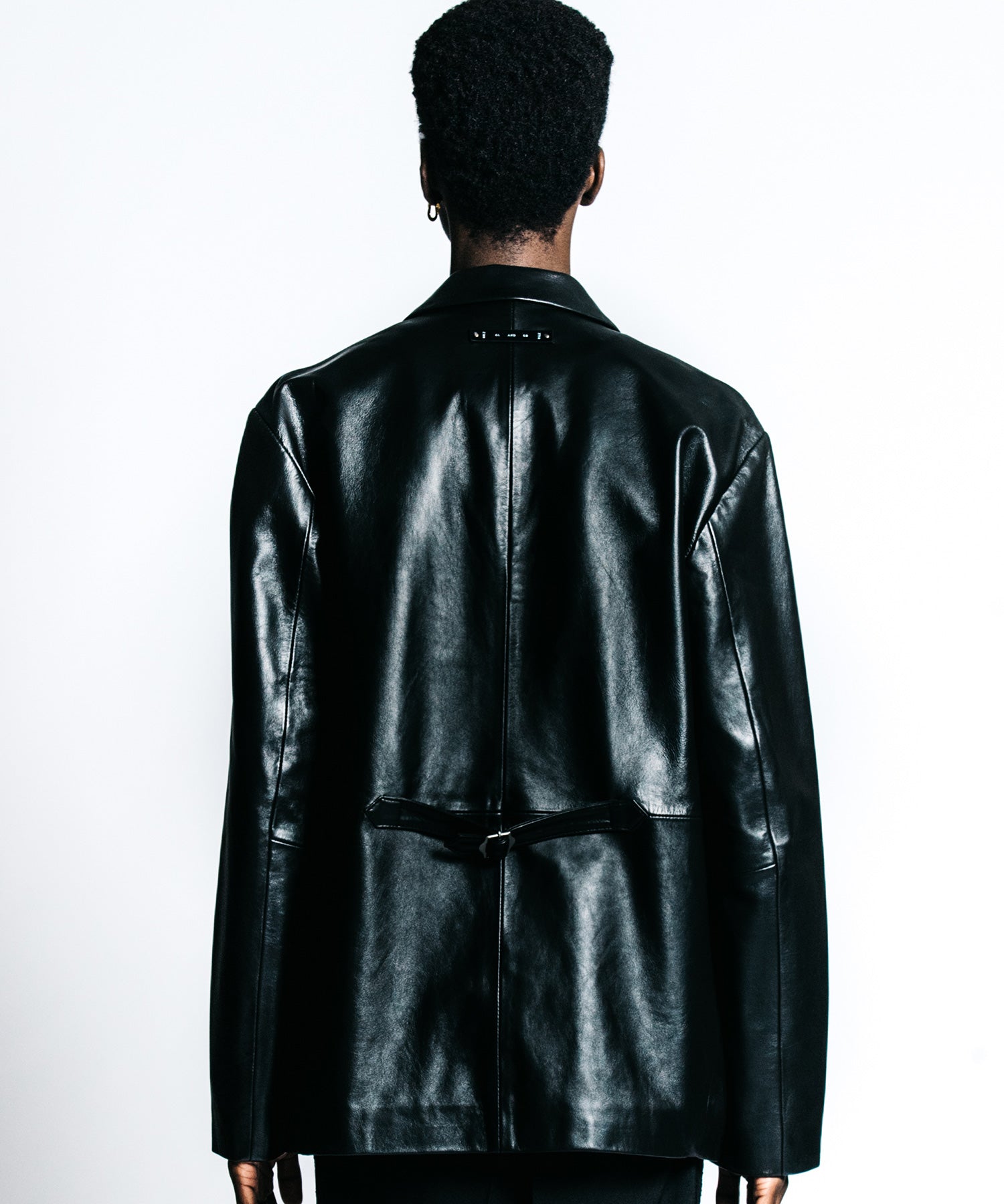 SPANISH LAMB LEATHER BLAZER
