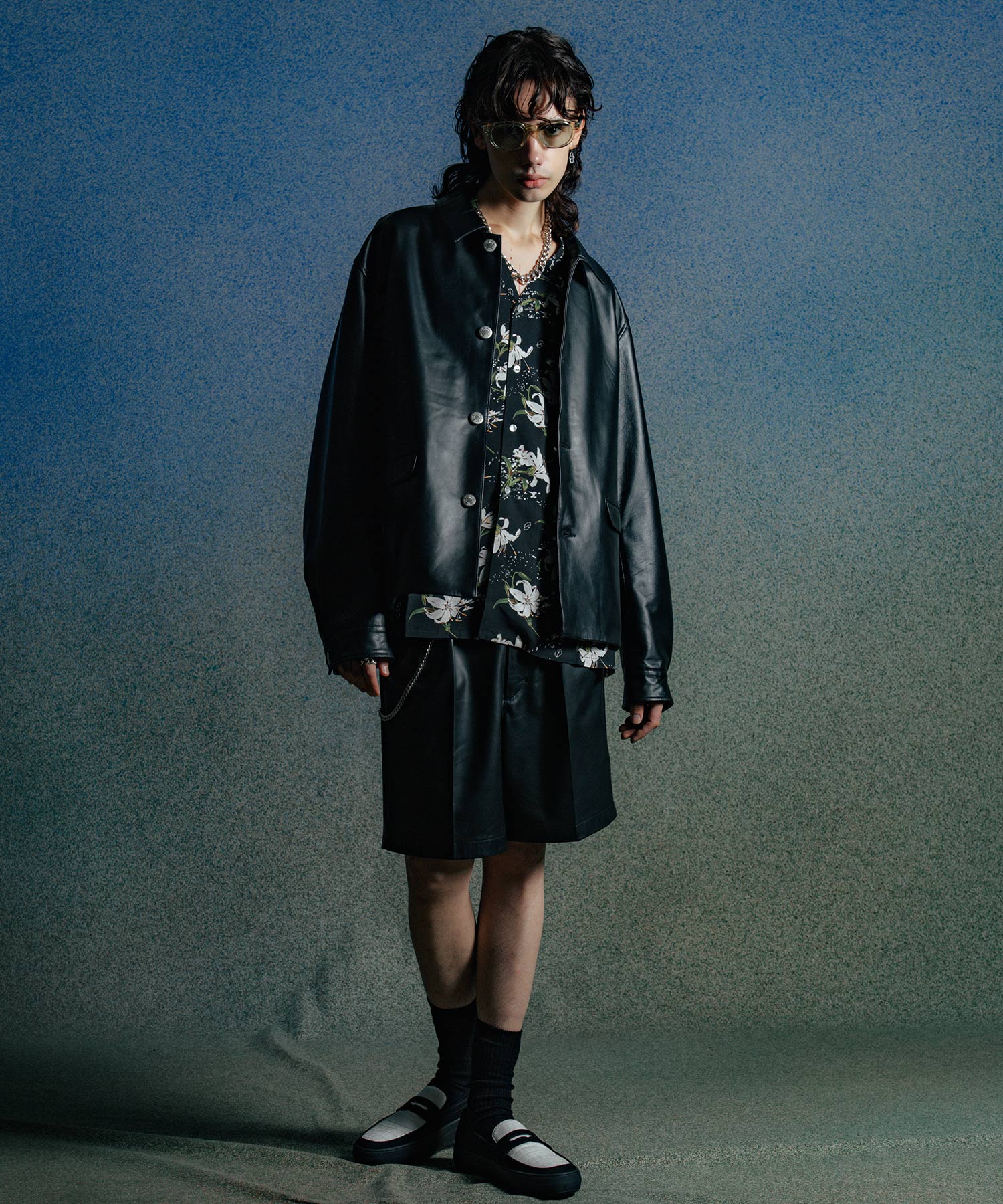 SPANISH LAMB LEATHER BLOUSON JACKET