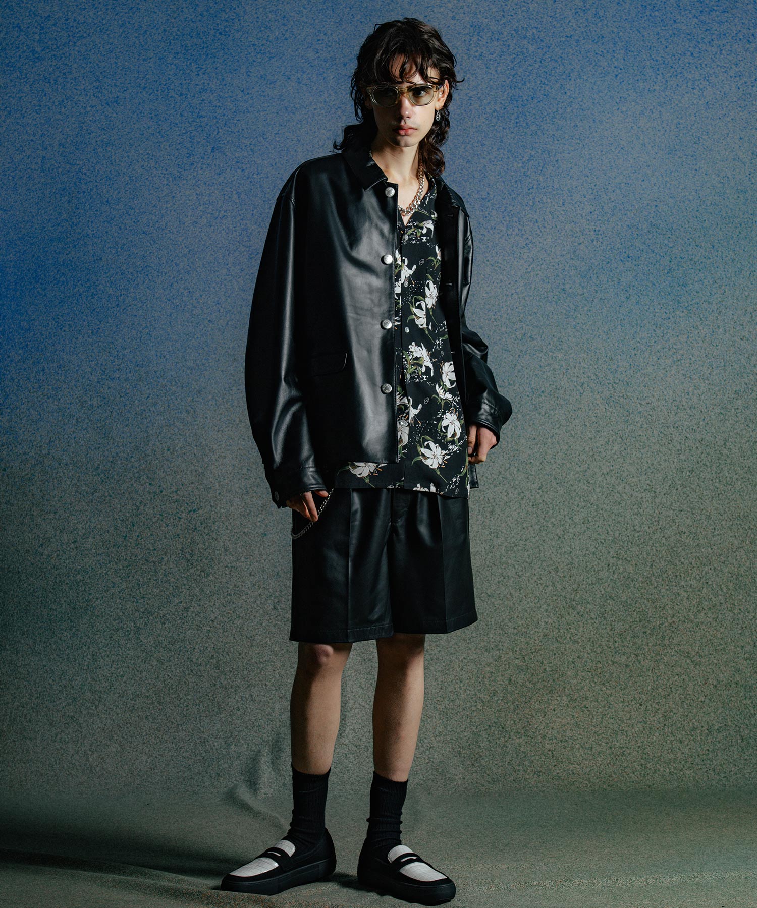 SPANISH LAMB LEATHER BLOUSON JACKET
