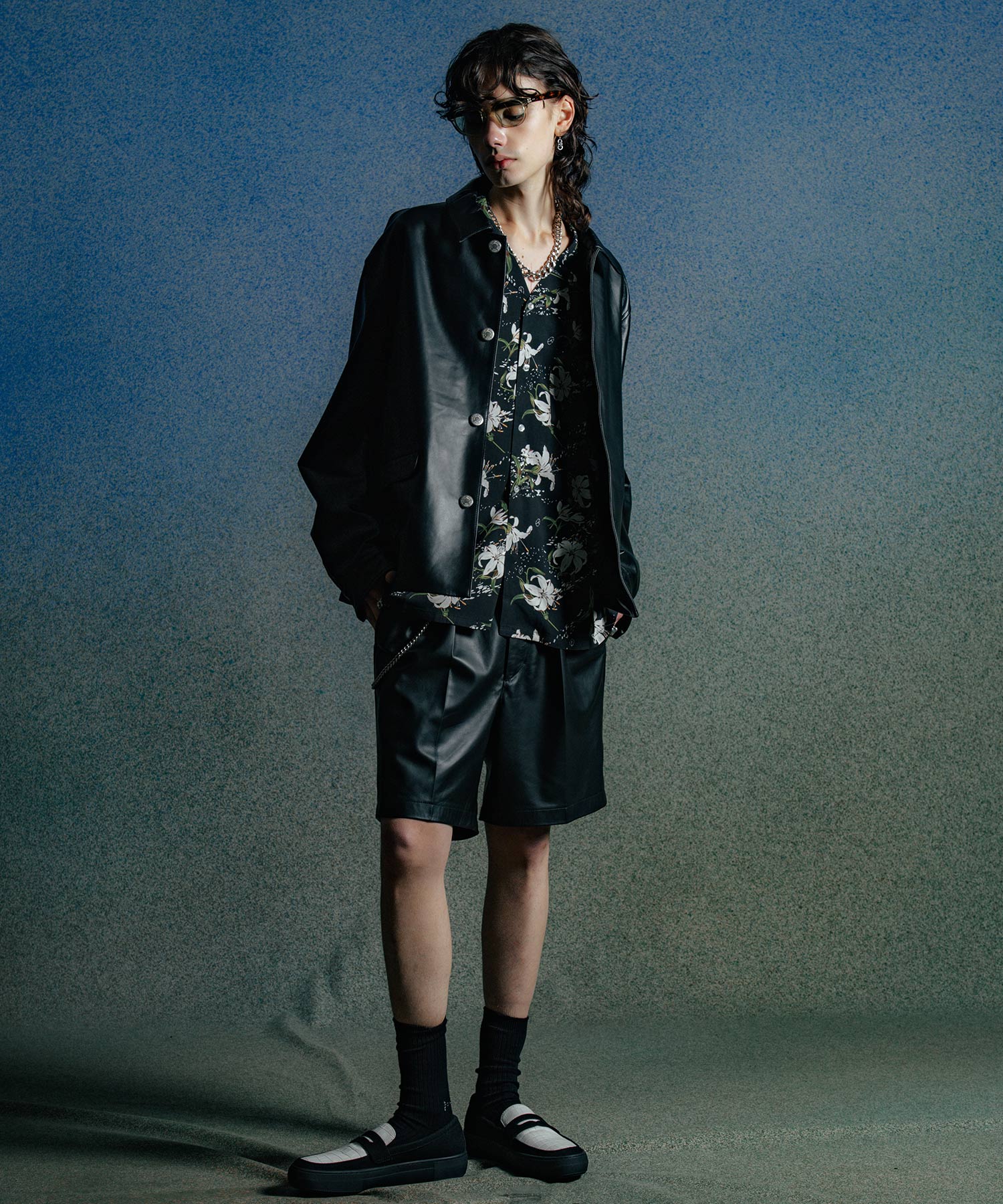SPANISH LAMB LEATHER BLOUSON JACKET