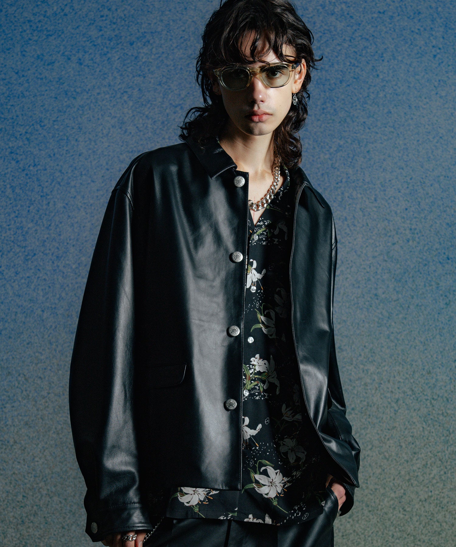 SPANISH LAMB LEATHER BLOUSON JACKET