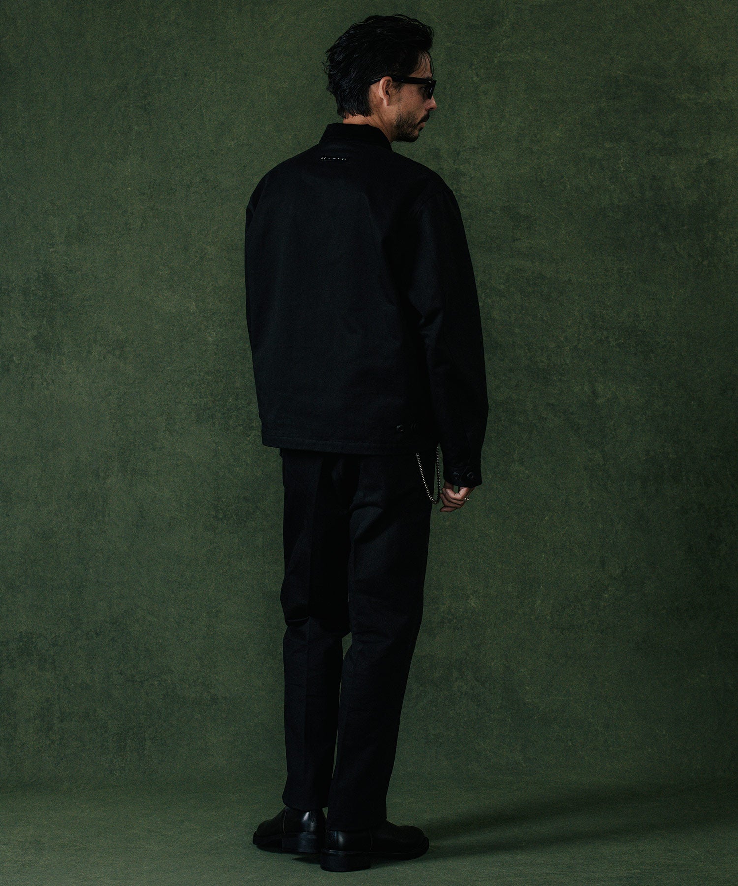 CHINO BLOUSON CORDUROY COLLAR JACKET
