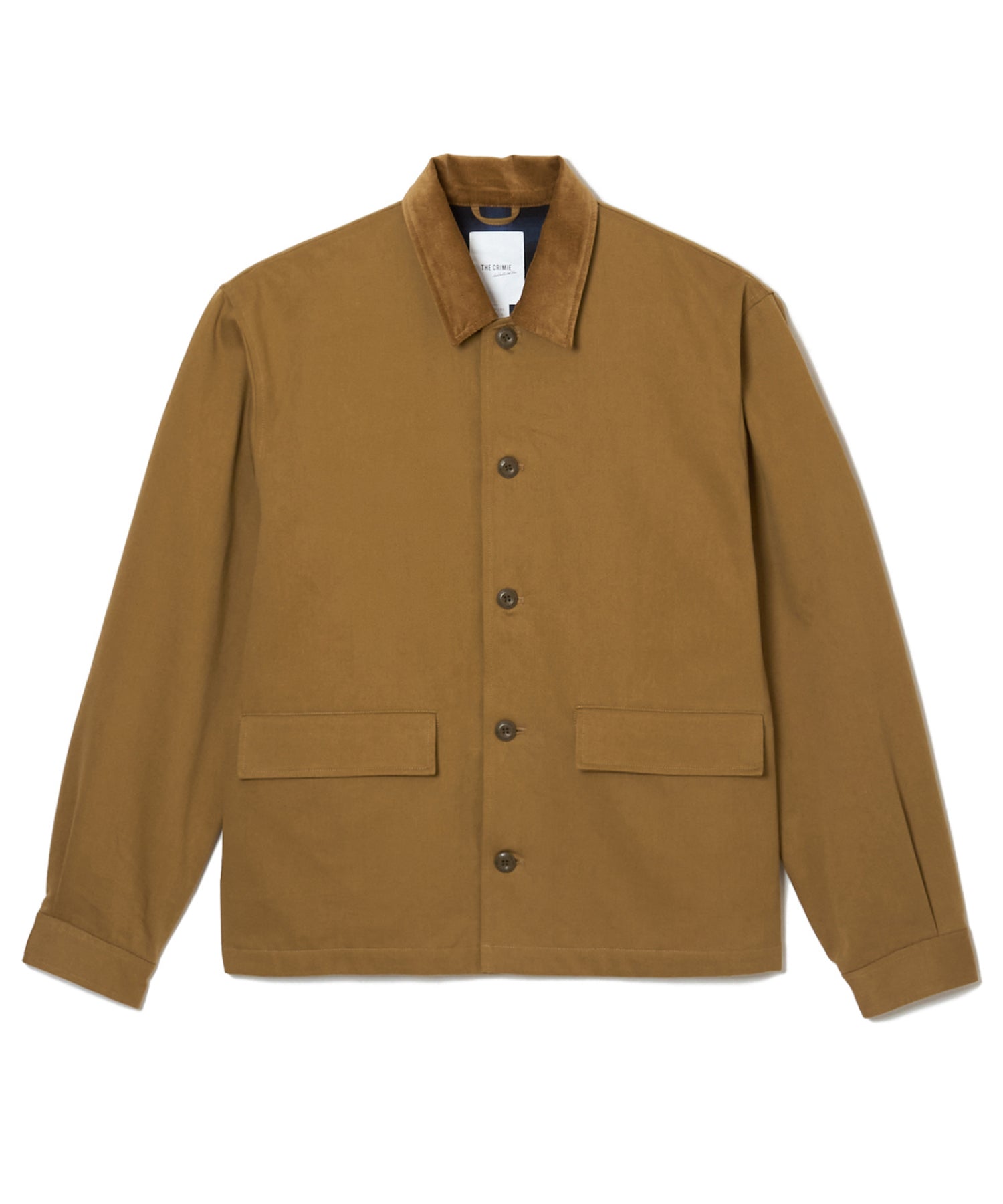 CHINO BLOUSON CORDUROY COLLAR JACKET
