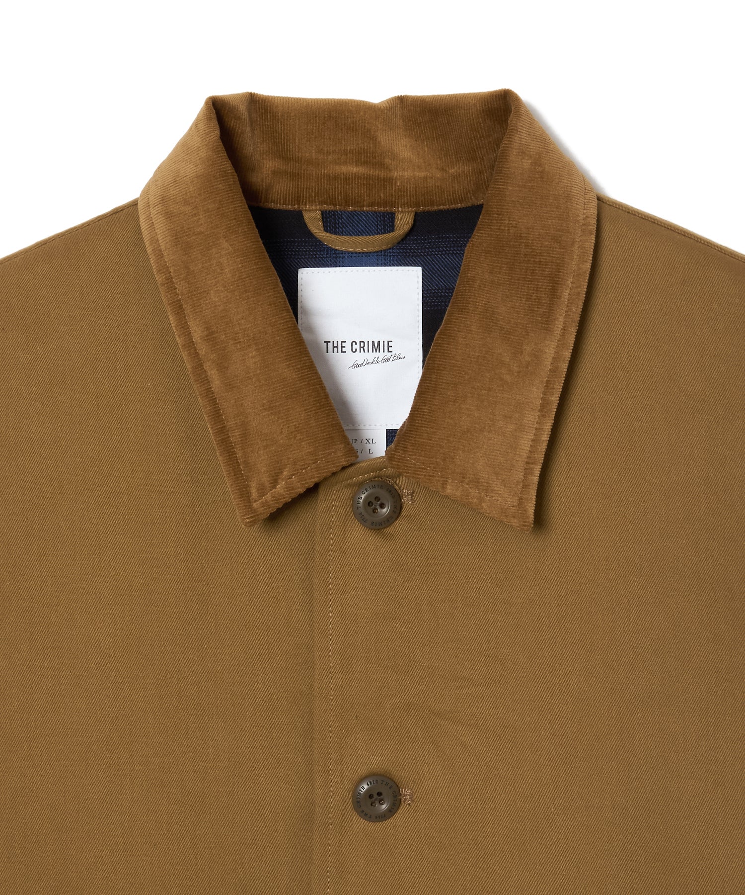 CHINO BLOUSON CORDUROY COLLAR JACKET