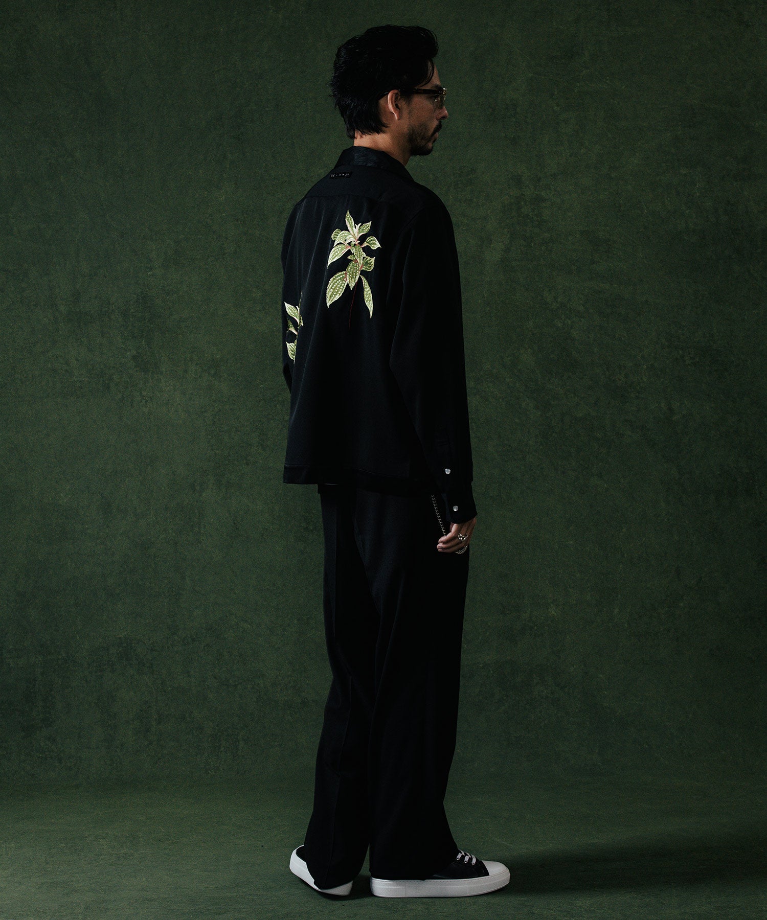 EMBROIDERY LONG SLEEVE SHIRT