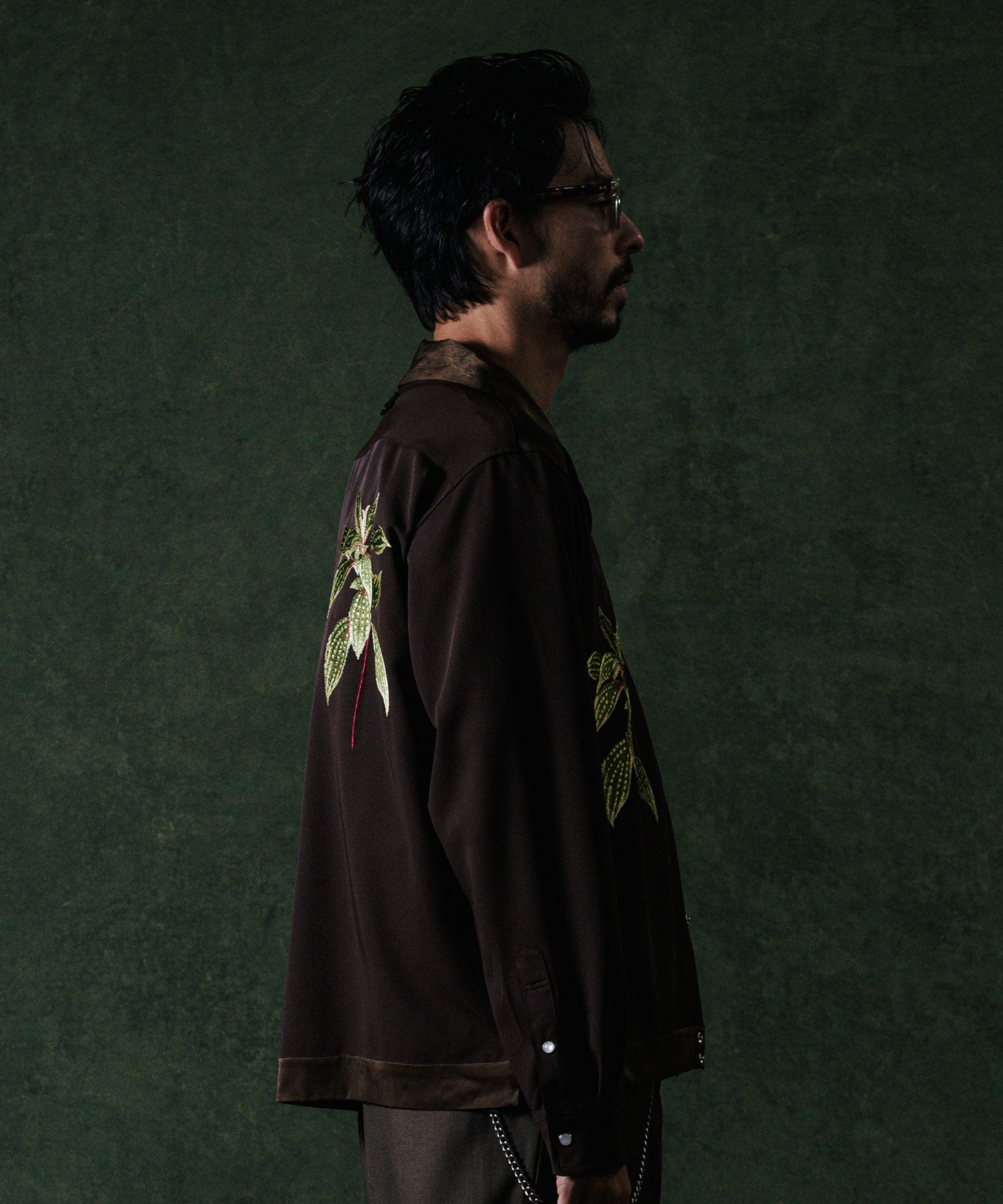 EMBROIDERY LONG SLEEVE SHIRT