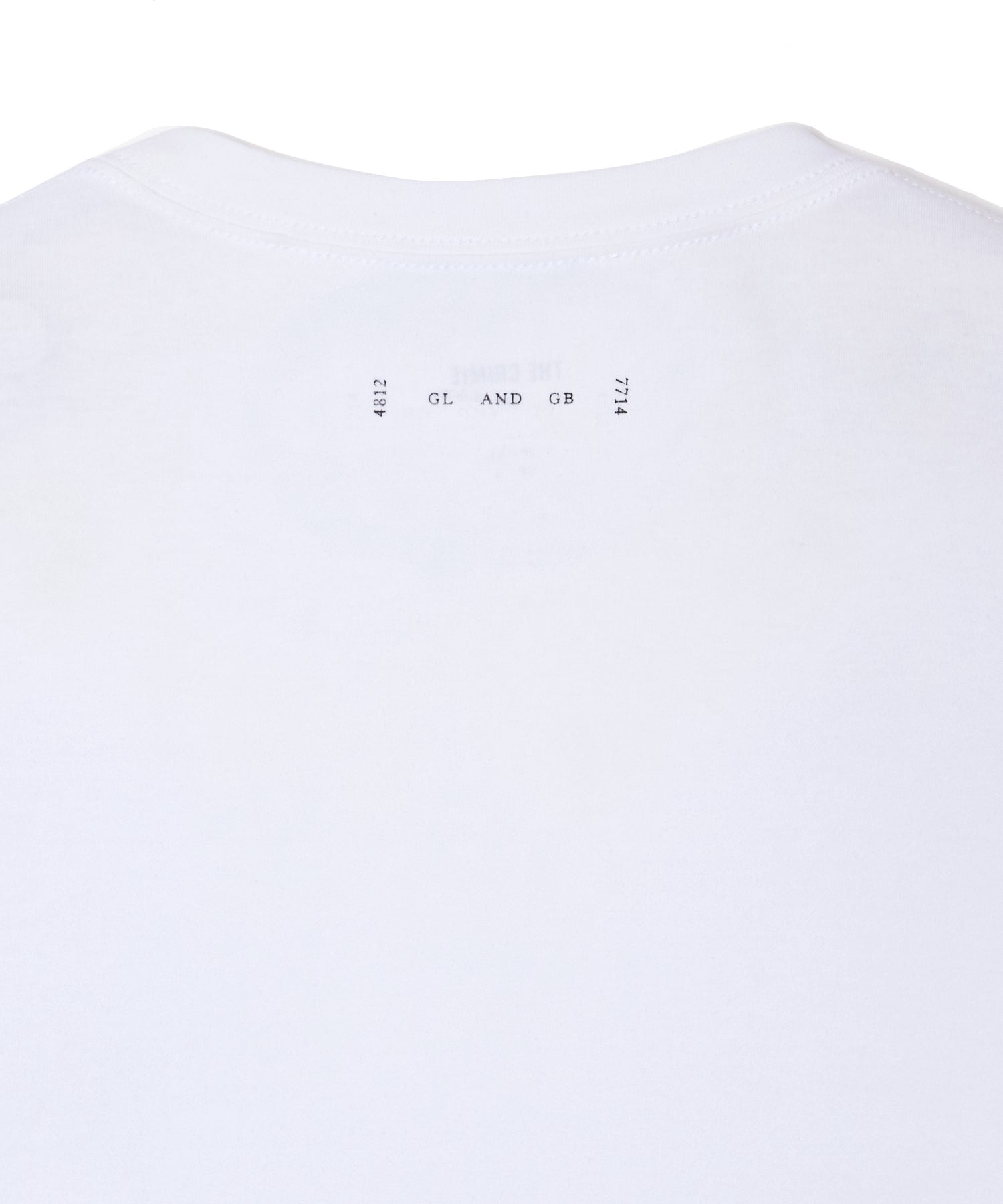 LEATHER TAG POCKET LONG SLEEVE T SHIRT